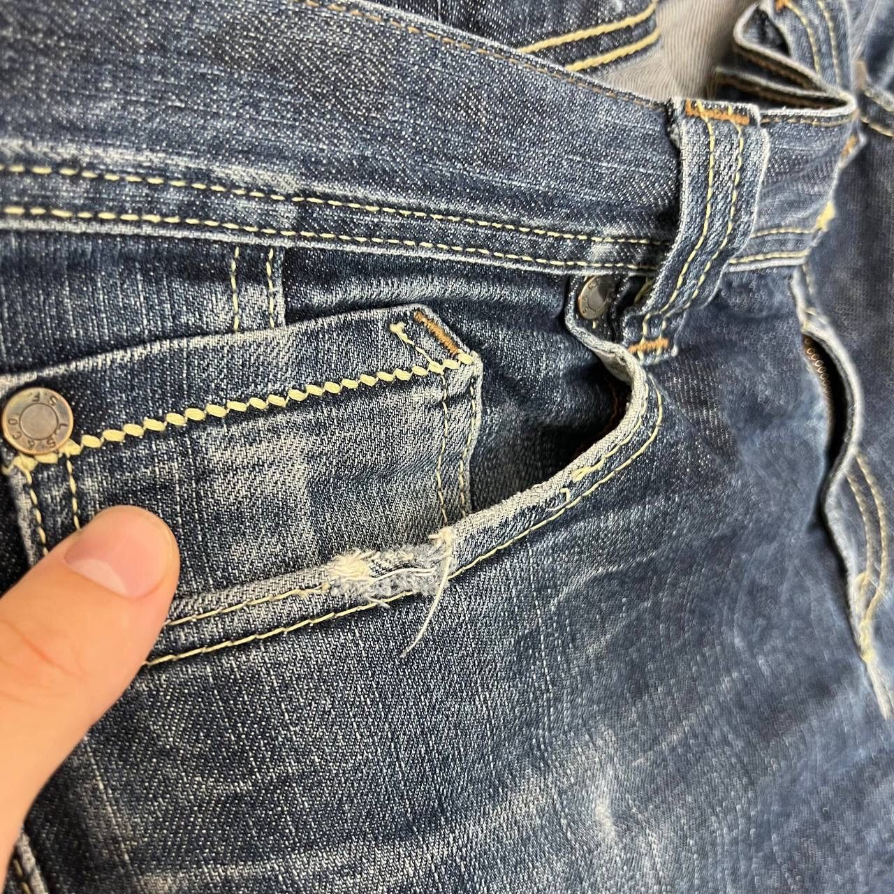Levi's Vintage Y2k Levi’s Rare Denim Pants Jean Size US 33 - 10 Thumbnail