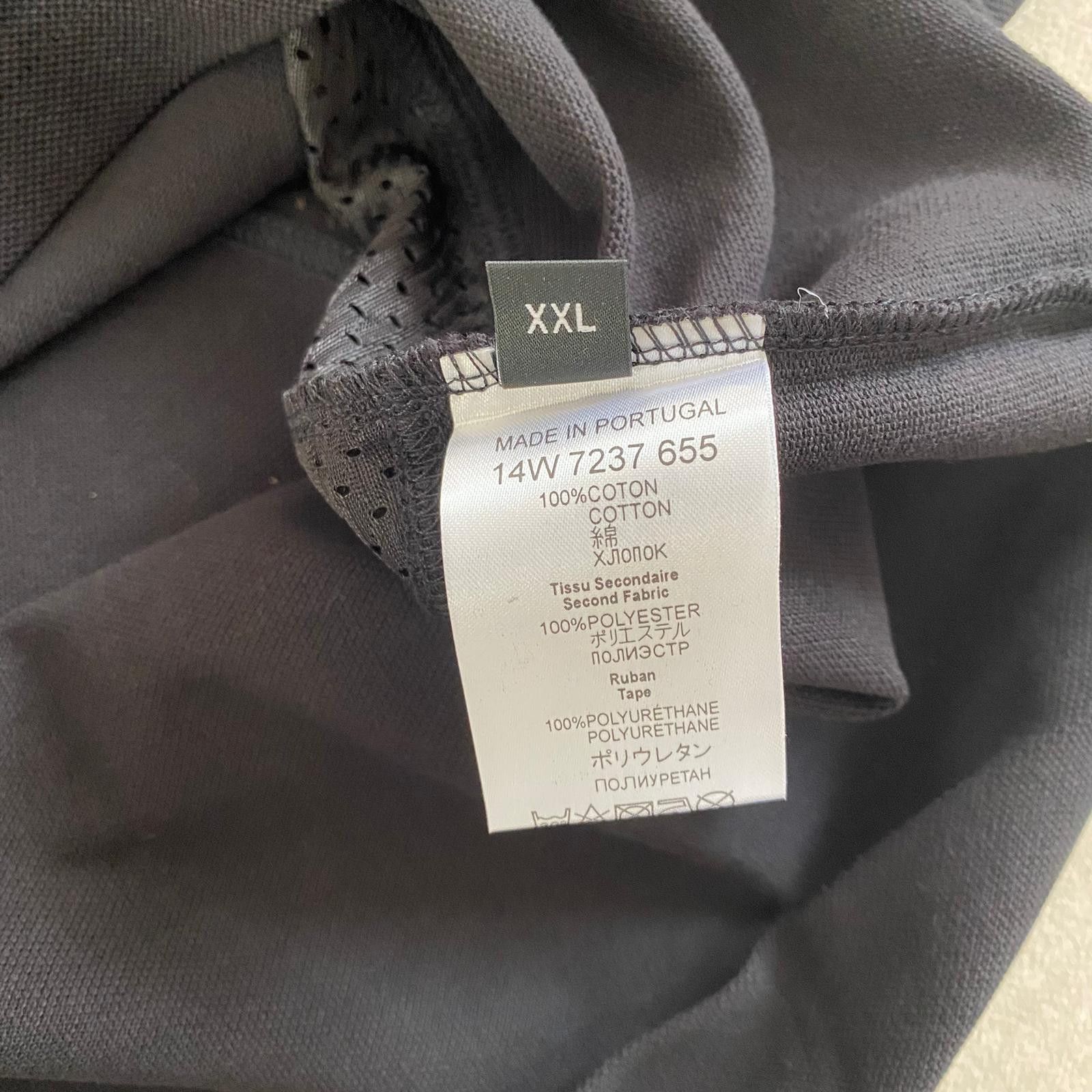 Givenchy Black Basketball Pitch Mesh Paneling Polo Size US L / EU 52-54 / 3 - 6 Thumbnail