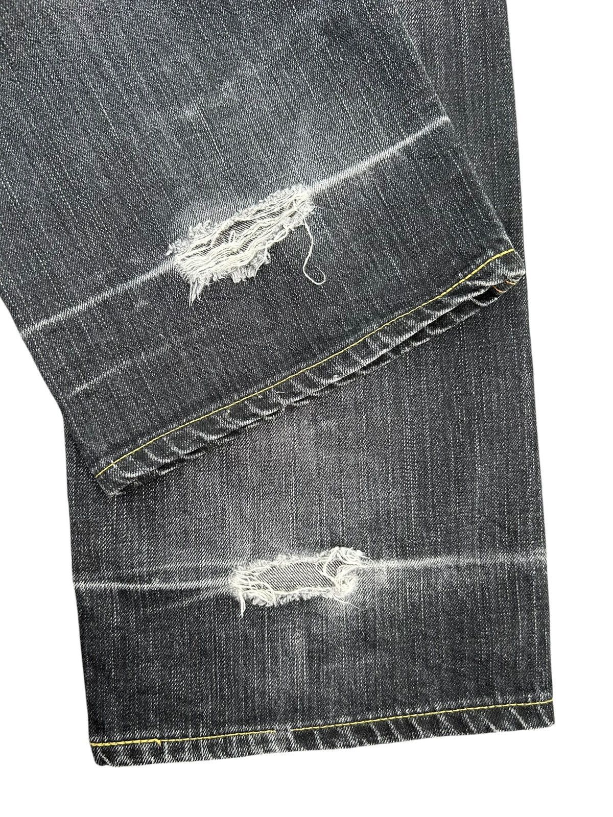 Kapital Vintage Edwin 505V Selvedge Distressed Denim Jeans Size US 32 / EU 48 - 10 Thumbnail