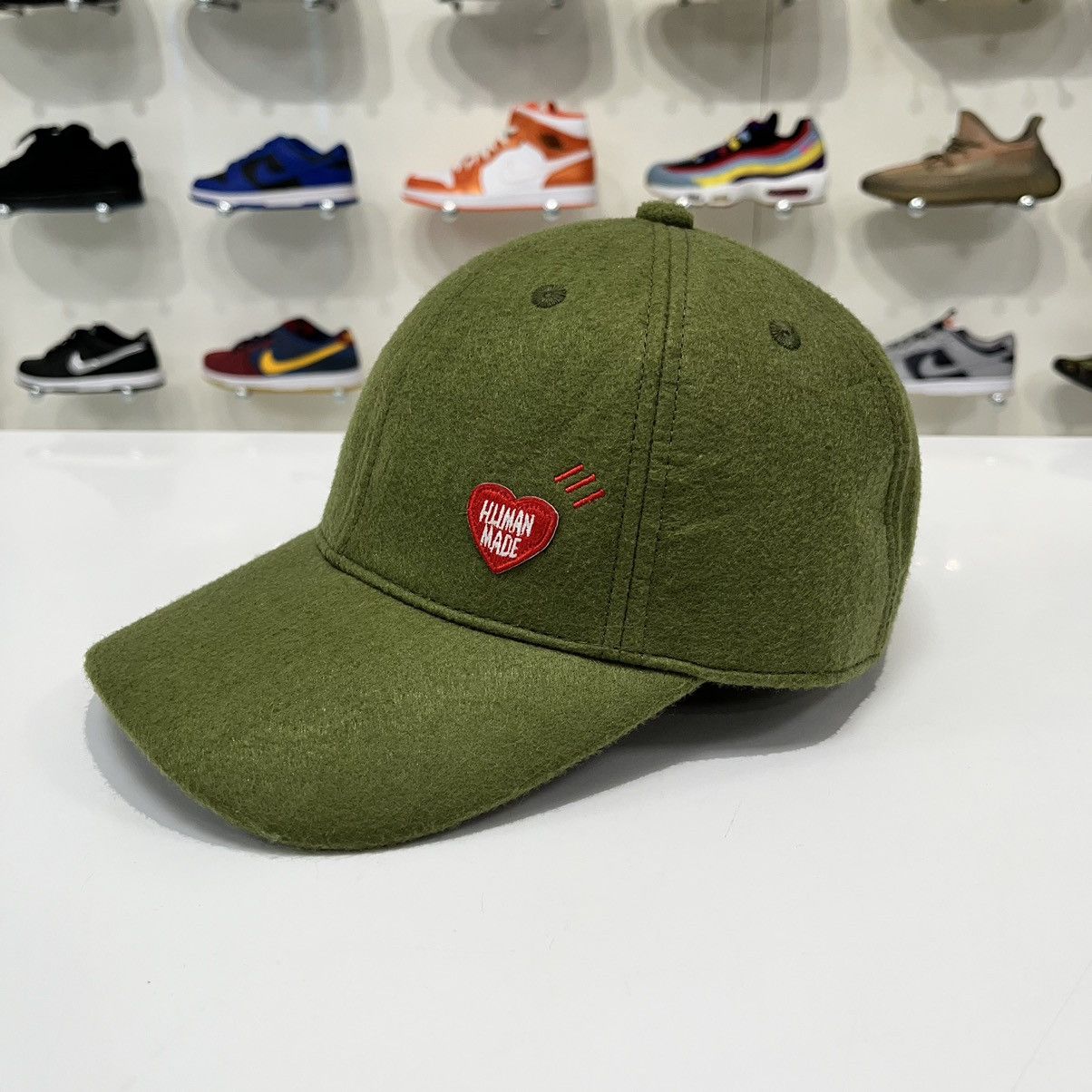 Green Unisex Cap by Being Human Clothing main image 1
