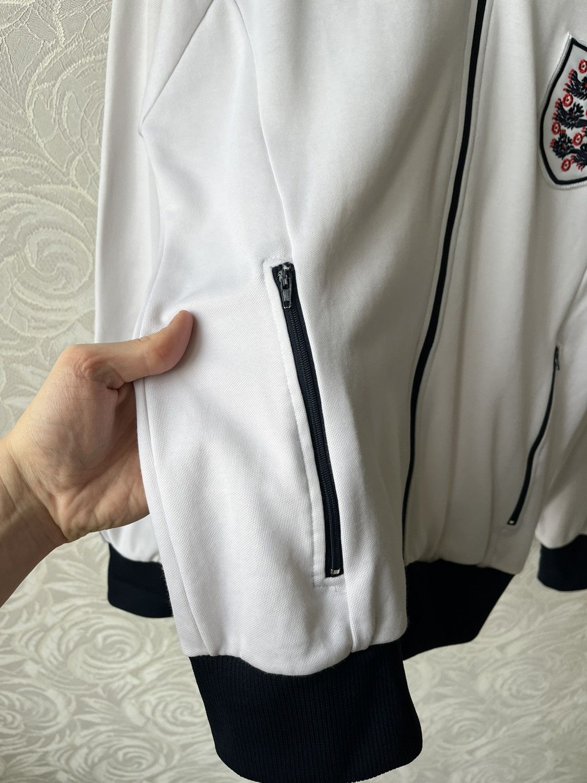 Umbro Umbro England 90s Track Jacket Vintage Football Soccer Retro Size US L / EU 52-54 / 3 - 6 Thumbnail