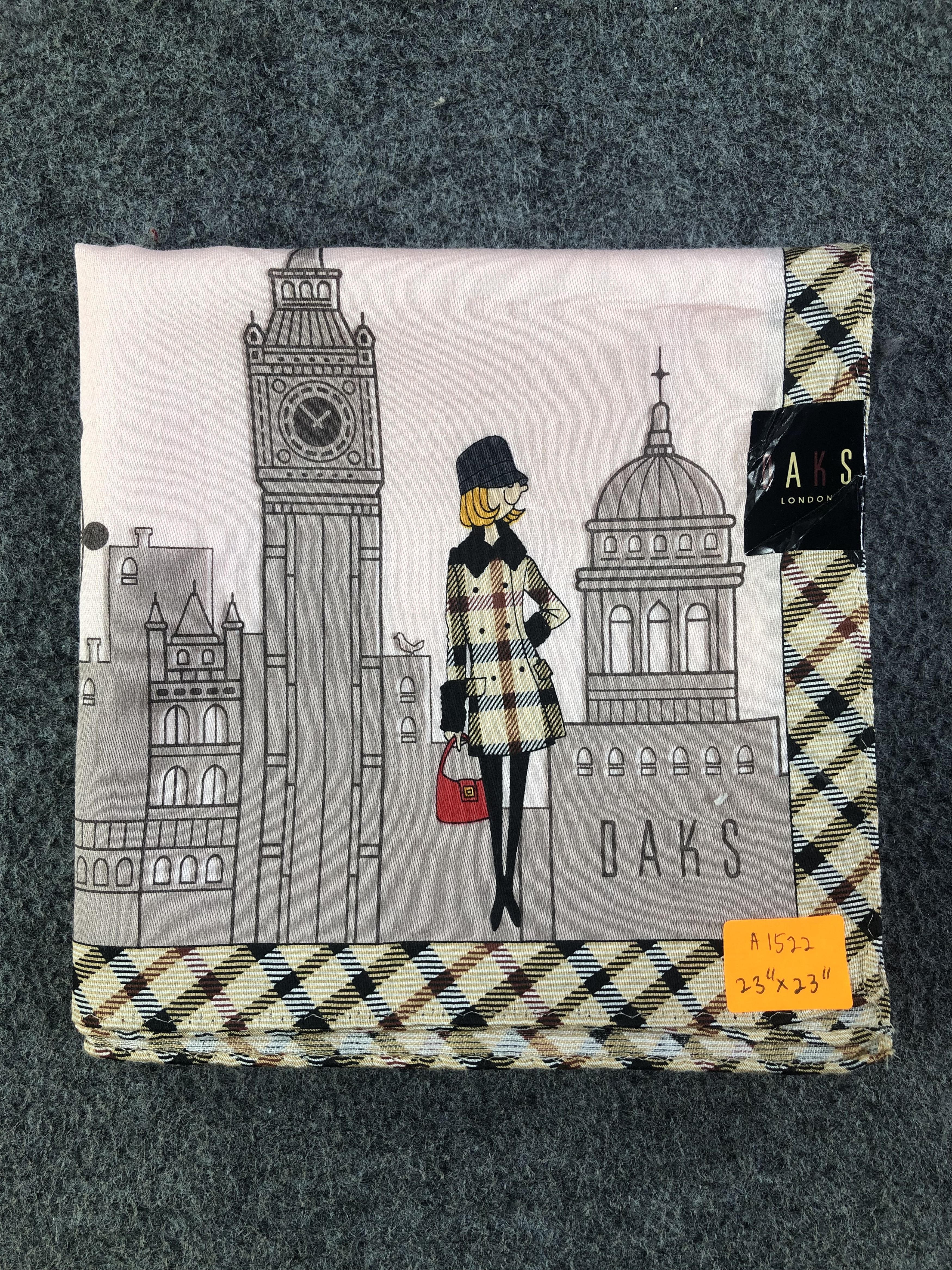 DAKS × Vintage Daks London Handkerchief / Bandana / Neckerchief Size ONE SIZE - 6 Thumbnail