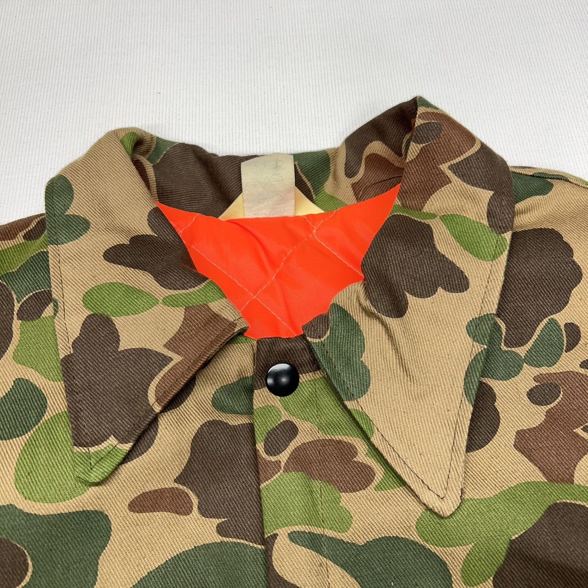 Vintage VTG Ranger Jacket Duck Camo Orange Lined Quilted Canvas 90s Size US M / EU 48-50 / 2 - 10 Thumbnail