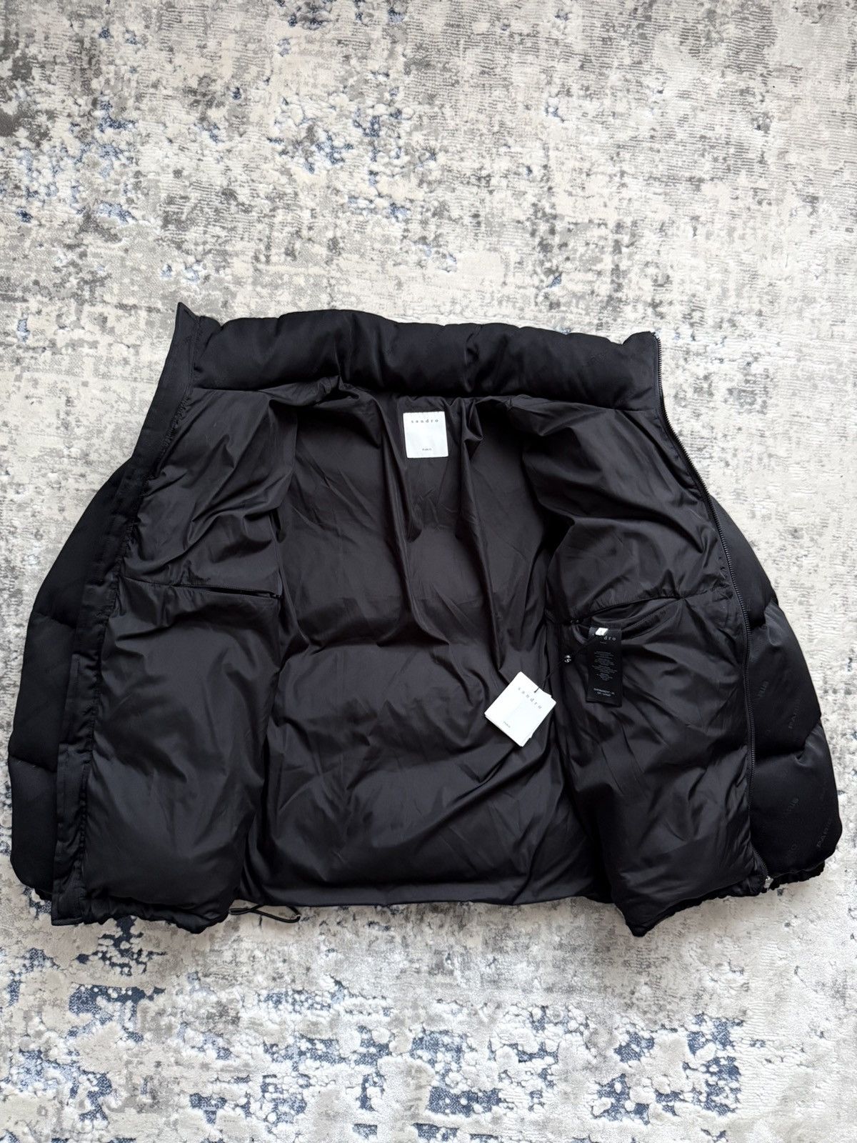 Sandro Sandro Paris Monogram Puffer Down Jacket Size US S / EU 44-46 / 1 - 12 Thumbnail