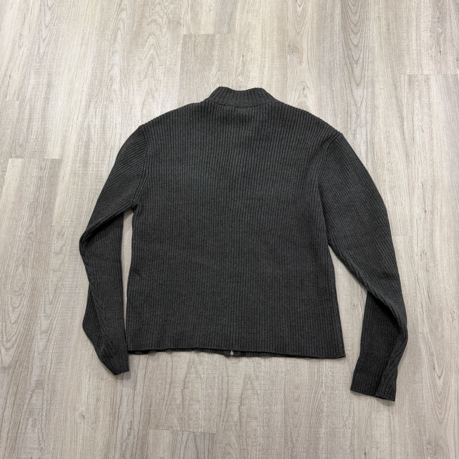 Aeropostale Vintage Aeropostale Ribbed Knit Full Zip Sweater Extra Large Size US XL / EU 56 / 4 - 5 Thumbnail