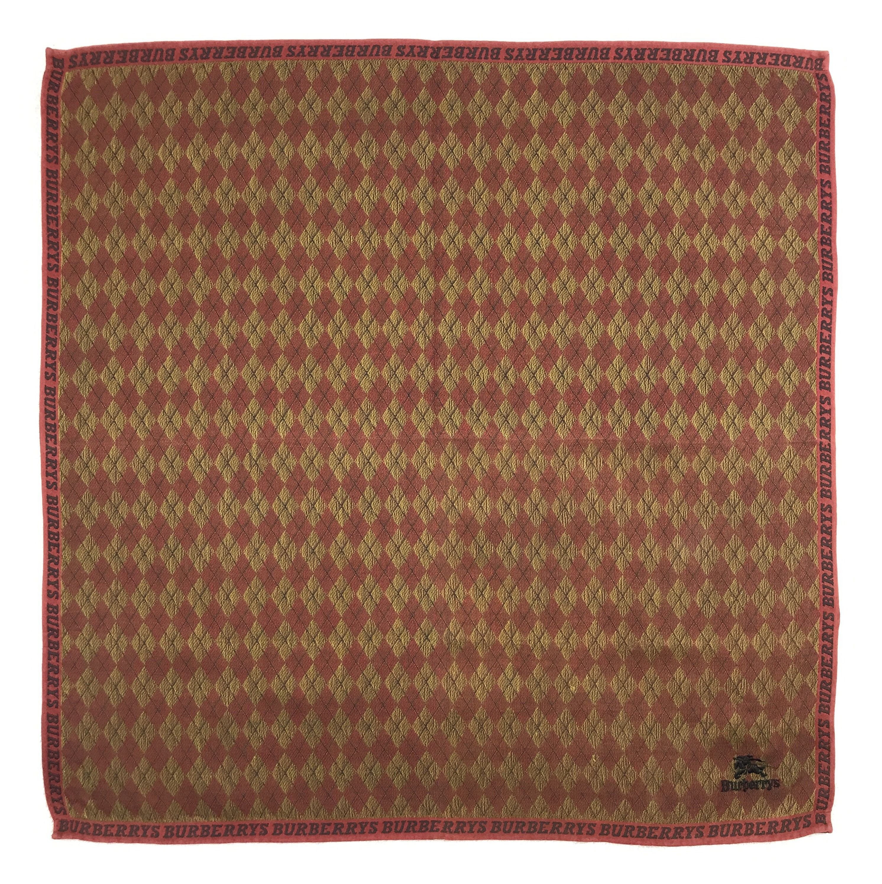 Burberry × Vintage Vintage Burberry Bandana Neckerchief Handkerchief Size ONE SIZE - 1 Thumbnail