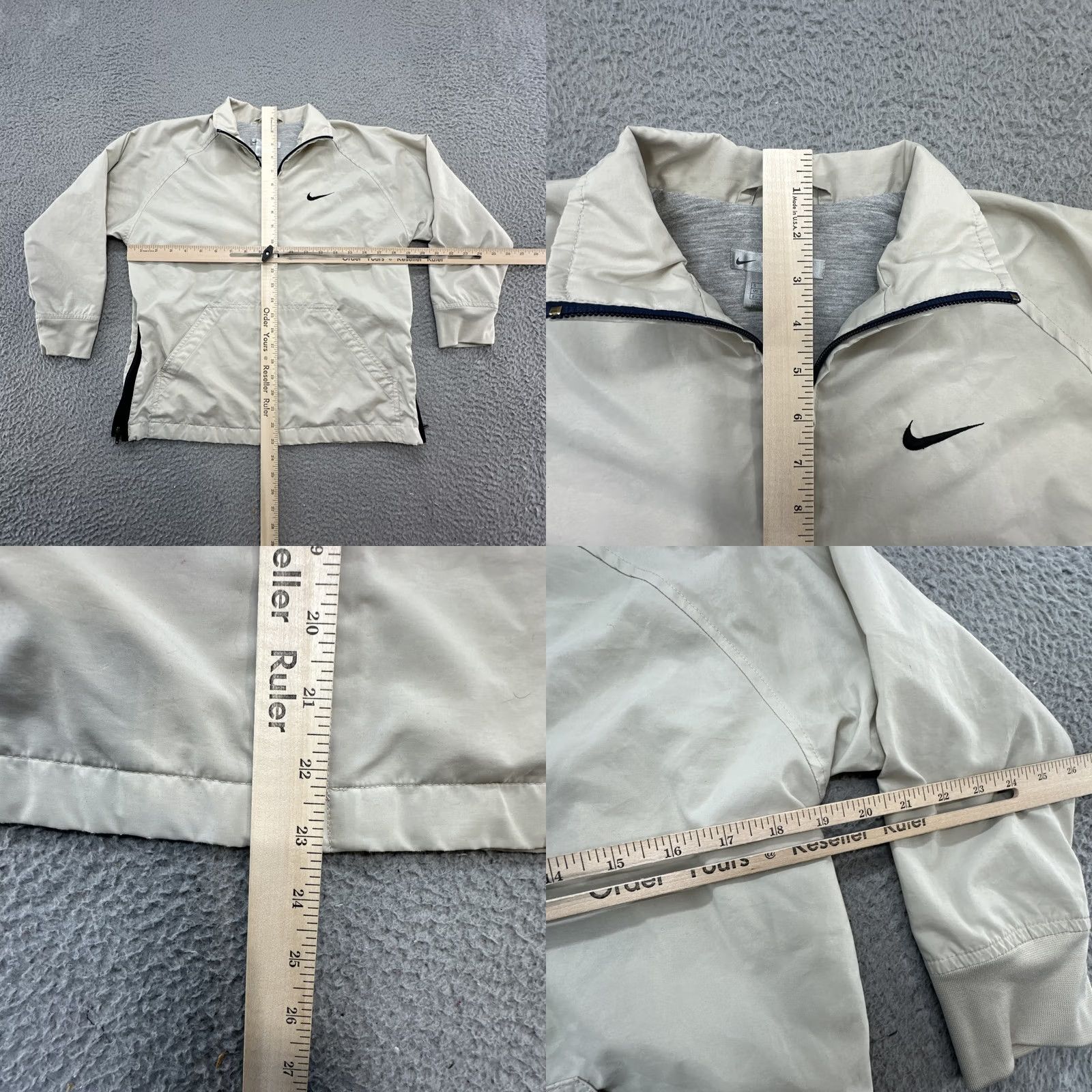 Nike VINTAGE Nike Silver Tag Women’s Lightweight Jacket Zip Up Jacket Track Nike Dri-FIT Black XS? Size L / US 10 / IT 46 - 8 Thumbnail