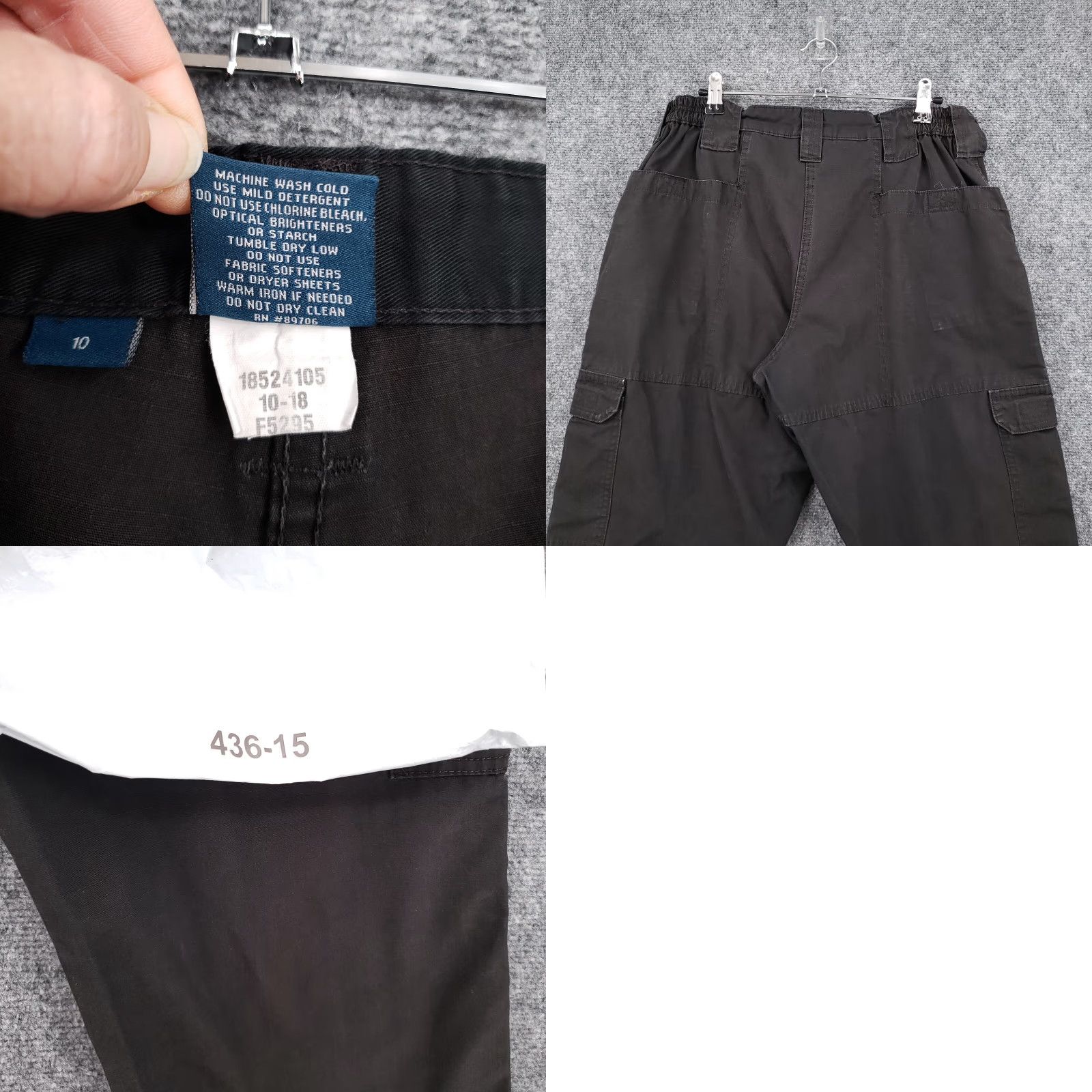 Propper Propper Pants Womens 10 Black Unheeded Lightweight Tactical Ripstop Straight Size 32" / US 10 / IT 46 - 9 Thumbnail