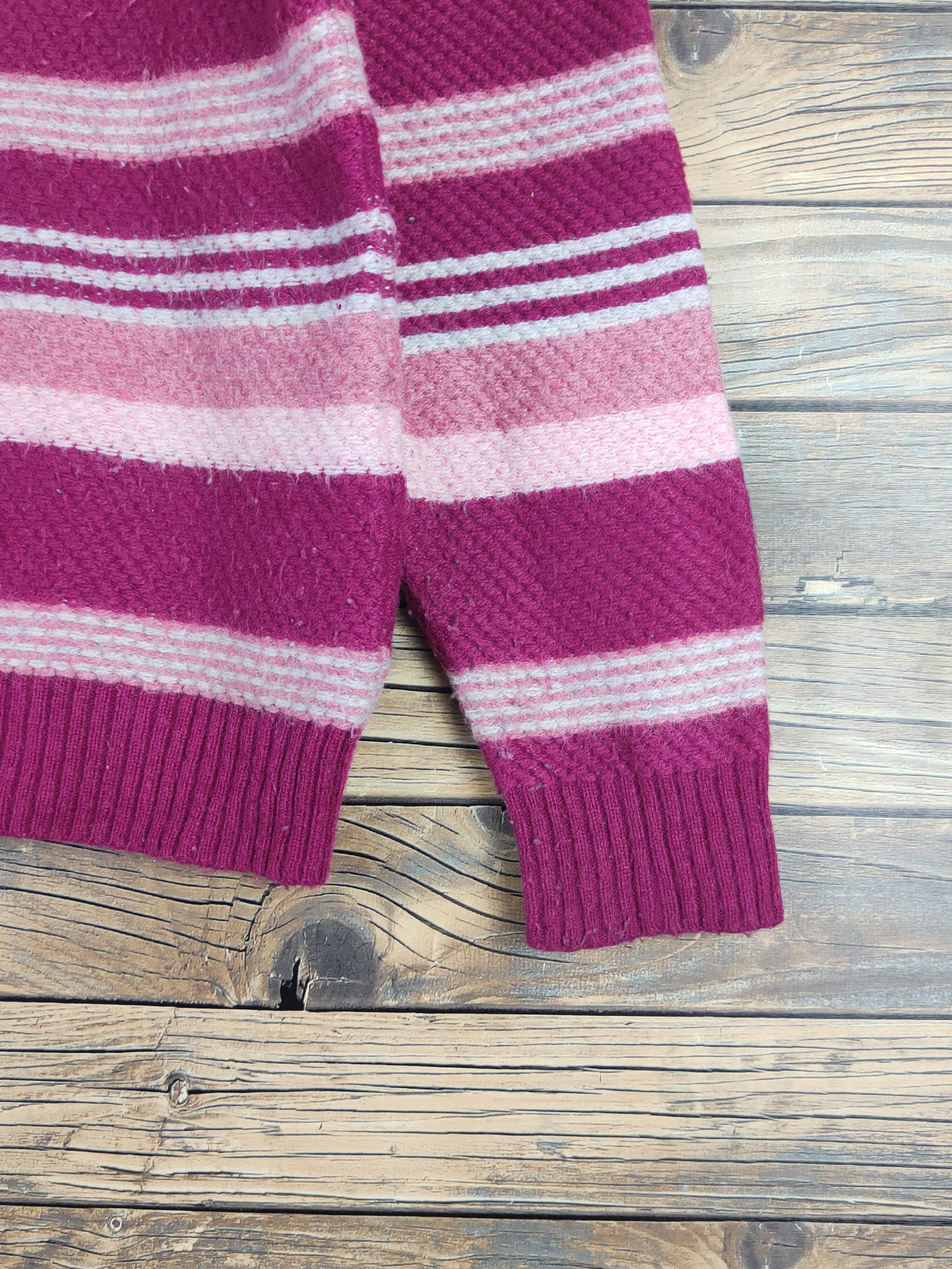 Homespun Knitwear × Japanese Brand × Macbeth Macbeth Pink Knitwear Sweatshirts #W1090 Size L / US 10 / IT 46 - 7 Thumbnail