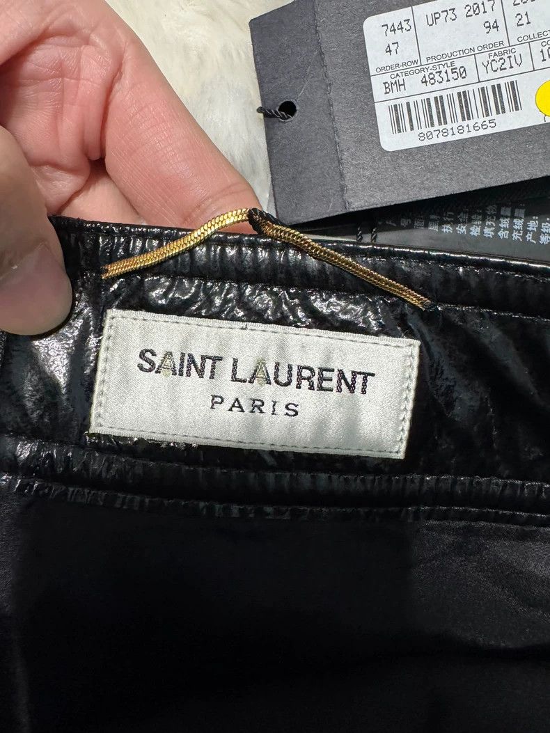 Yves Saint Laurent saint laurent size f38 Leather short skirts 2501-Nextarrow Size 37" - 5 Thumbnail