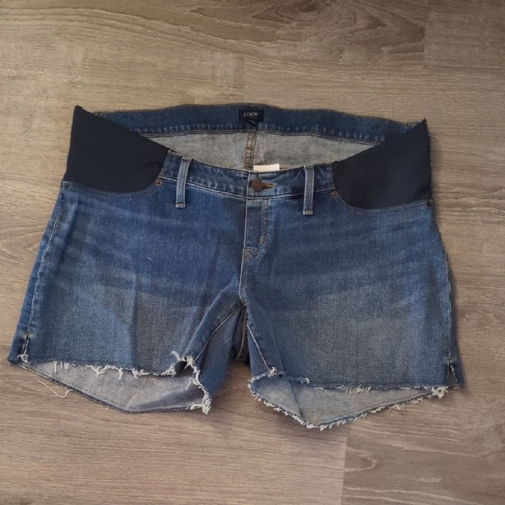 J.Crew J. Crew Maternity Denim Shorts Size 33 Size 33" - 1 Thumbnail