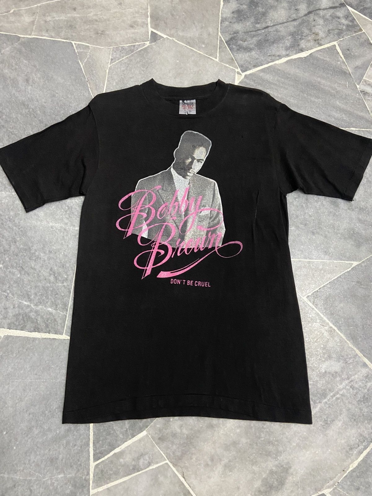 Rap Tees Vintage 80s Bobby Brown Rap Tees Size US L / EU 52-54 / 3 - 1 Thumbnail