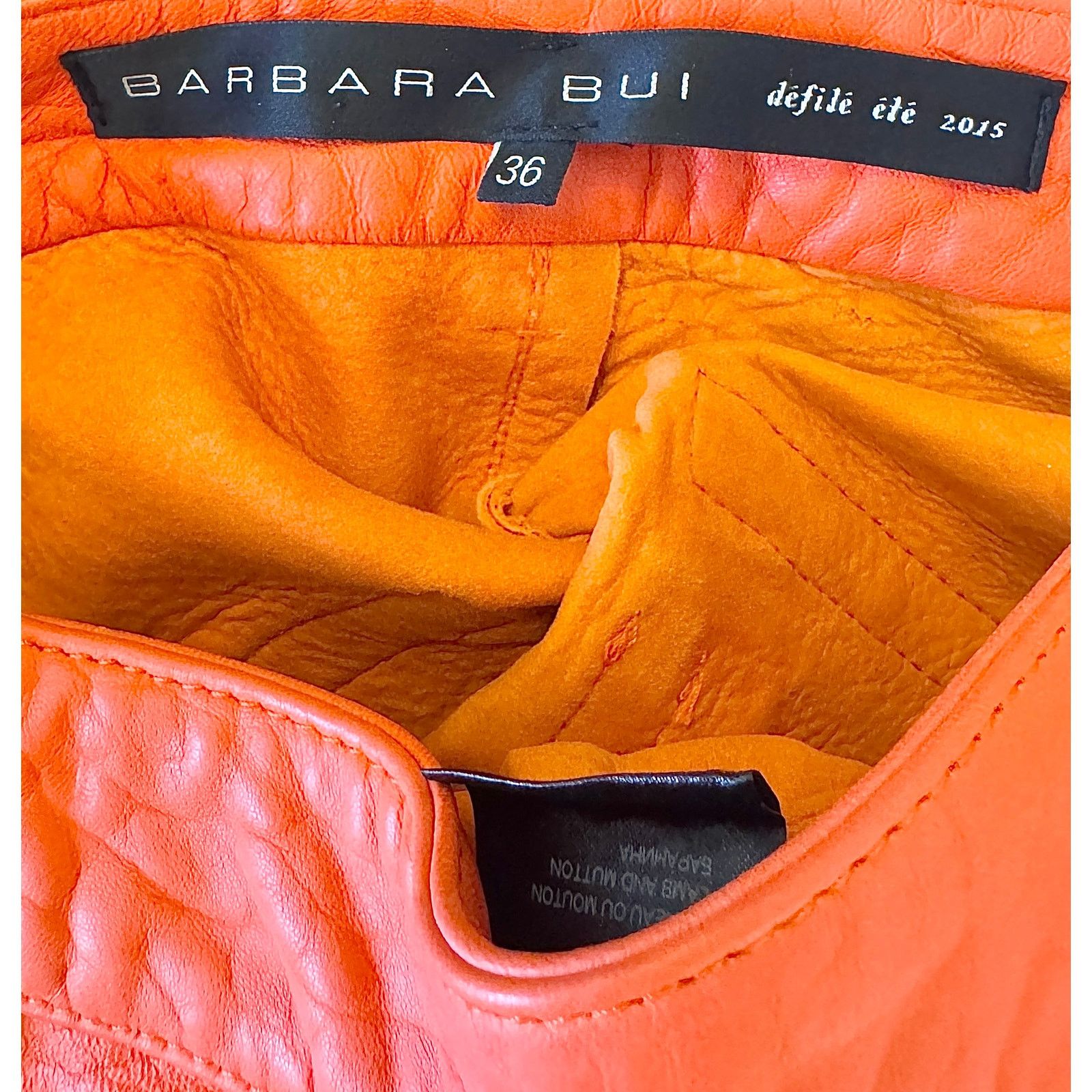 Barbara Bui Barbara Bui NWT Leather Pants Size 27" / US 4 / IT 40 - 3 Thumbnail