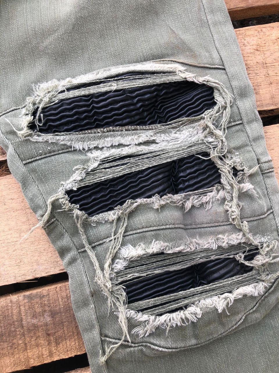 Other ZMDC Marsh Biker Pants Distressed Size US 30 / EU 46 - 7 Thumbnail