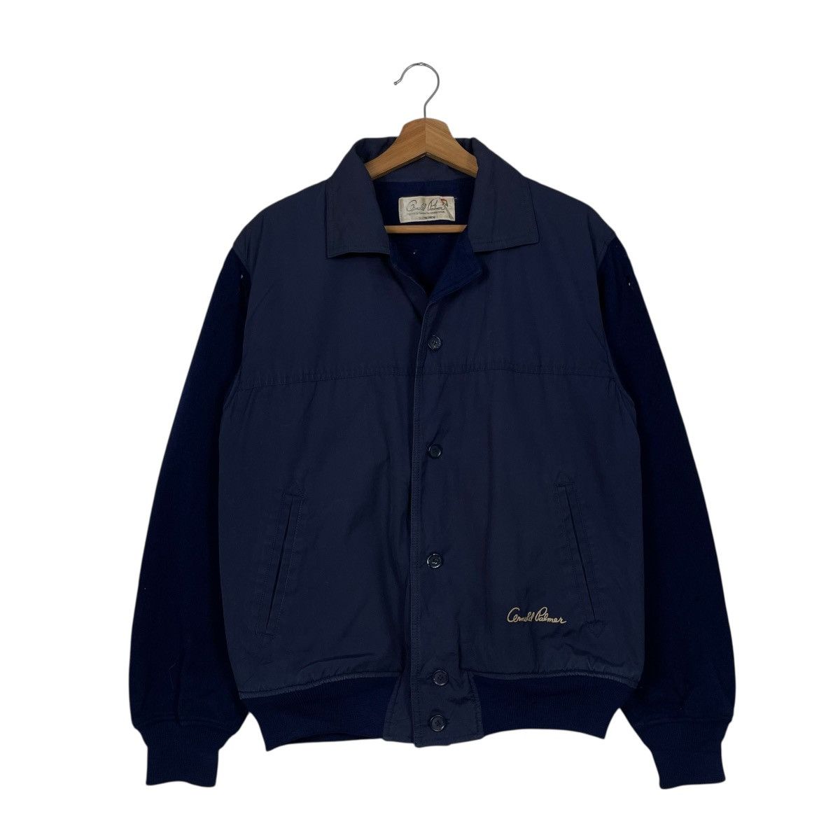 Other Vintage Arnold Palmer Wool Bomber Size US M / EU 48-50 / 2 - 1 Thumbnail