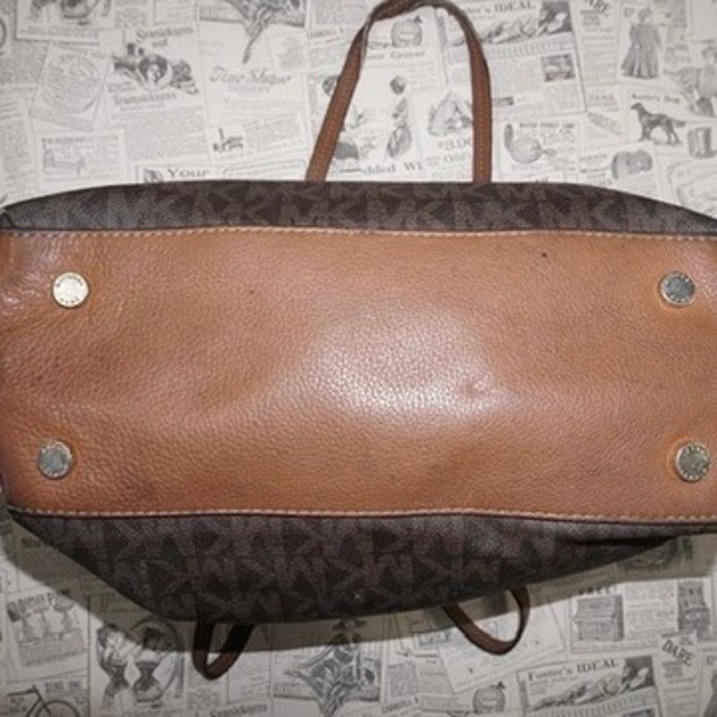 Michael Kors Vintage Y2K Michael kors MK 2000s leather tote shoulder bag Size ONE SIZE - 4 Thumbnail
