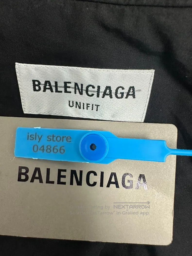 Balenciaga Balenciaga Letter Printed Colorblock Zipper Long Sleeve Ja Size US S / EU 44-46 / 1 - 4 Thumbnail