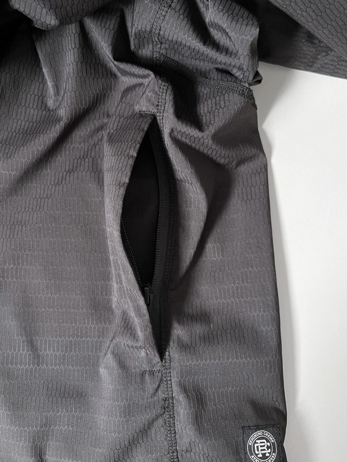 Reigning Champ Reigning Champ Black Snap Collared Coach’s Jacket Size US M / EU 48-50 / 2 - 6 Thumbnail