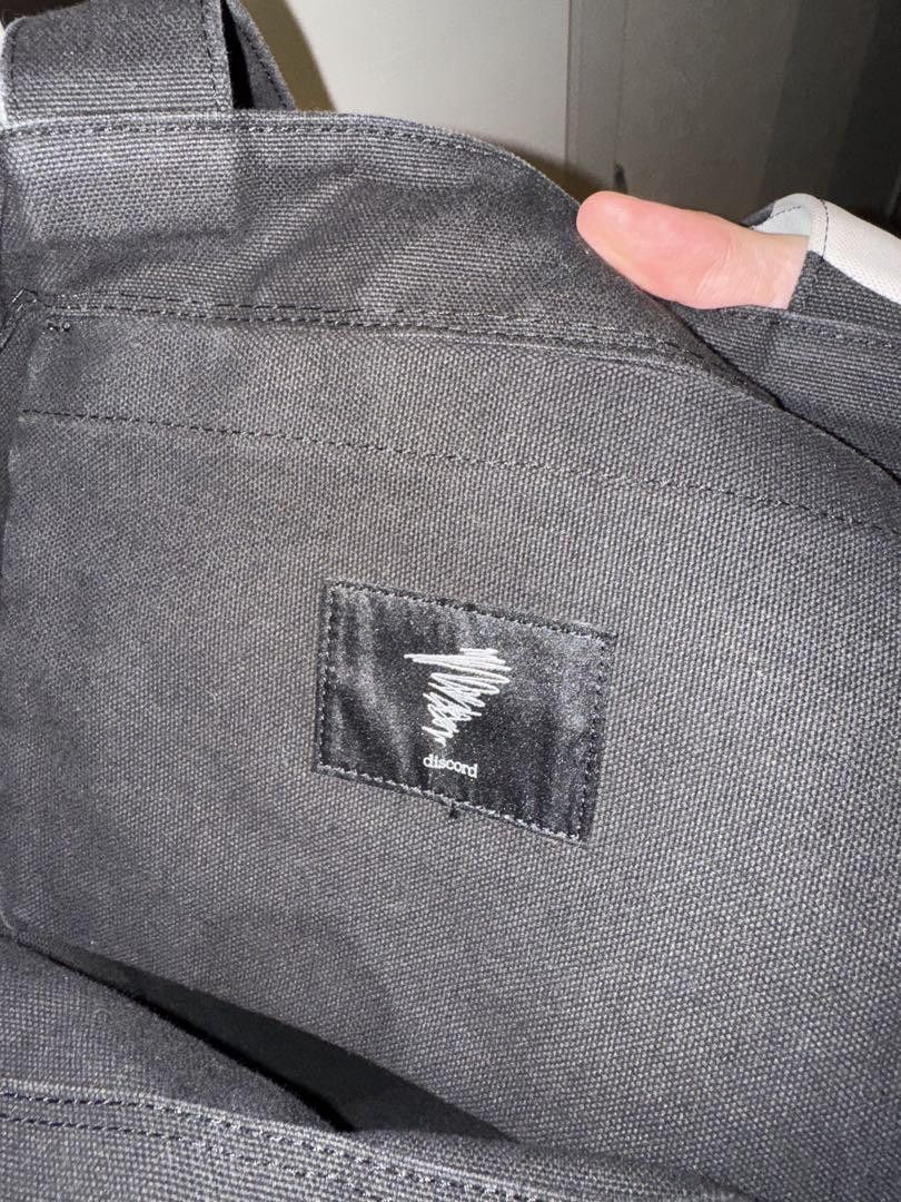 Yohji Yamamoto discord yohji yamamoto canvas/cotton tote bag Size ONE SIZE - 3 Thumbnail