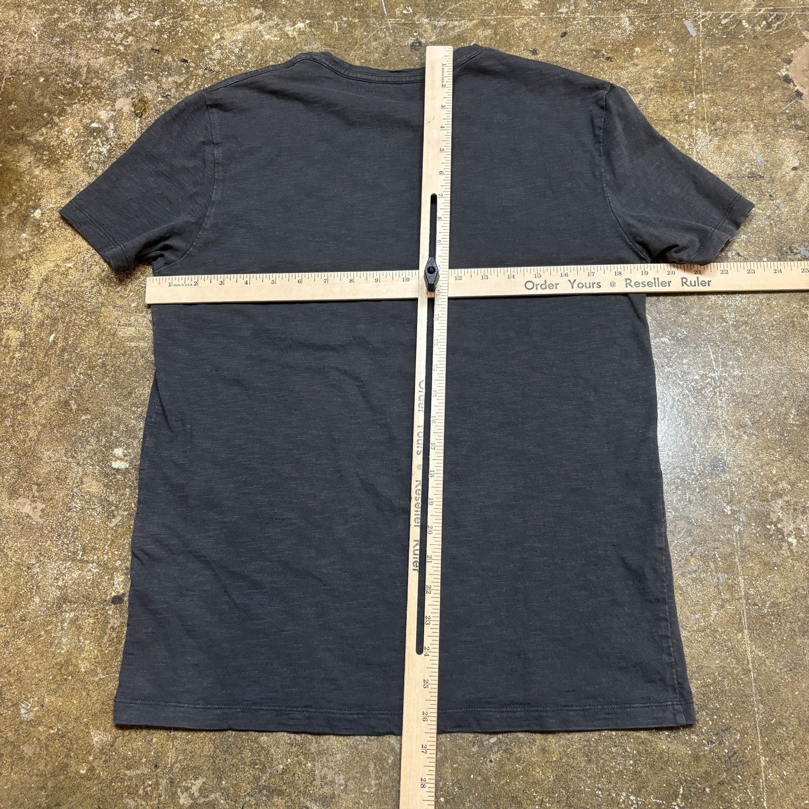 Allsaints Allsaints Soul Crew Short Sleeve Slub Cotton Shirt Men's S Size US S / EU 44-46 / 1 - 3 Thumbnail