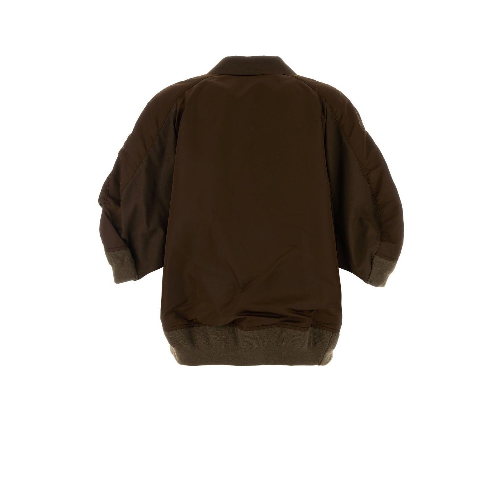 Sacai SACAI Chocolate Polyester Blend Blazer New & Authentic (Wome Size M / US 6-8 / IT 42-44 - 2 Thumbnail