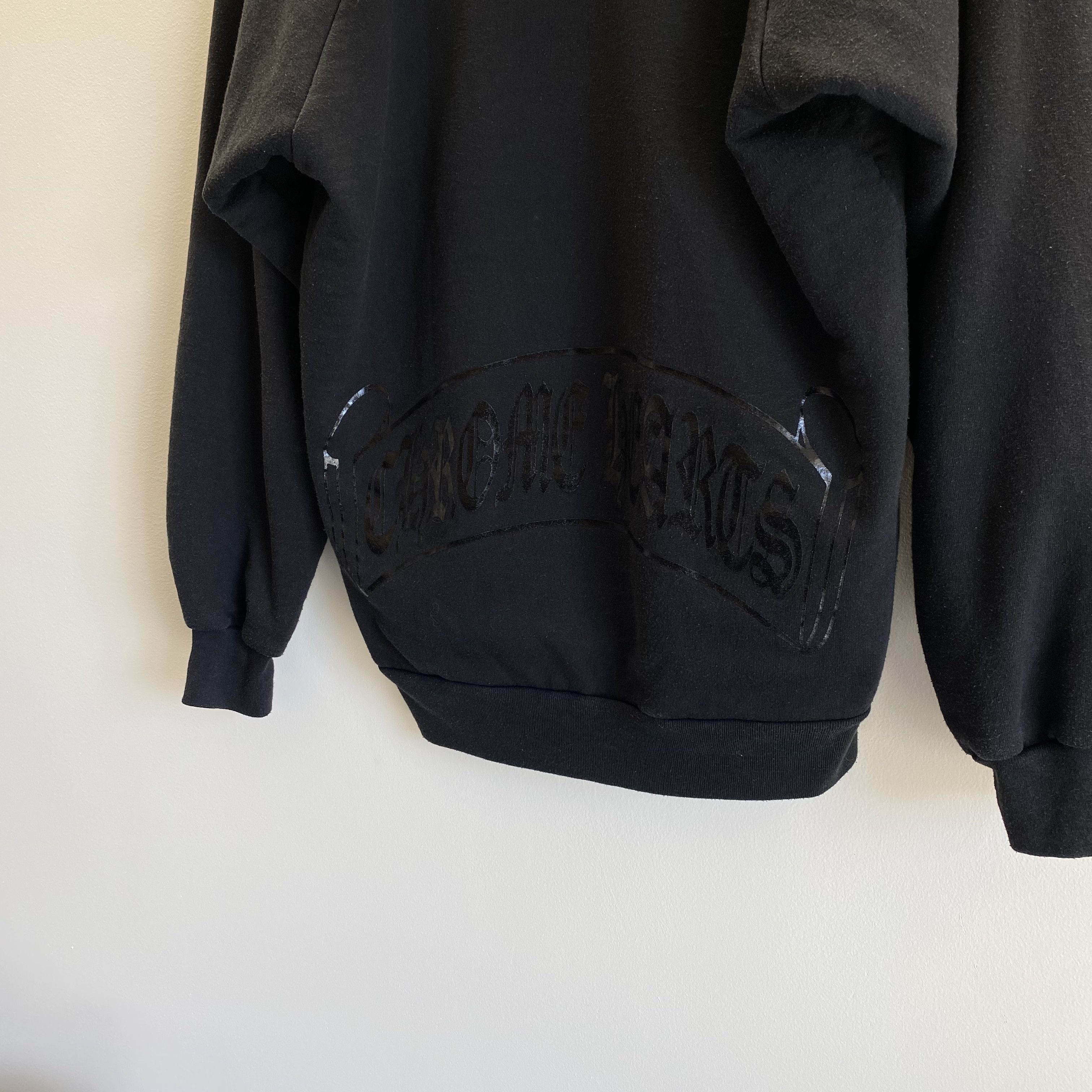 Chrome Hearts Chrome Hearts Vintage Thermal Scroll Label Hoodie Size US S / EU 44-46 / 1 - 8 Thumbnail