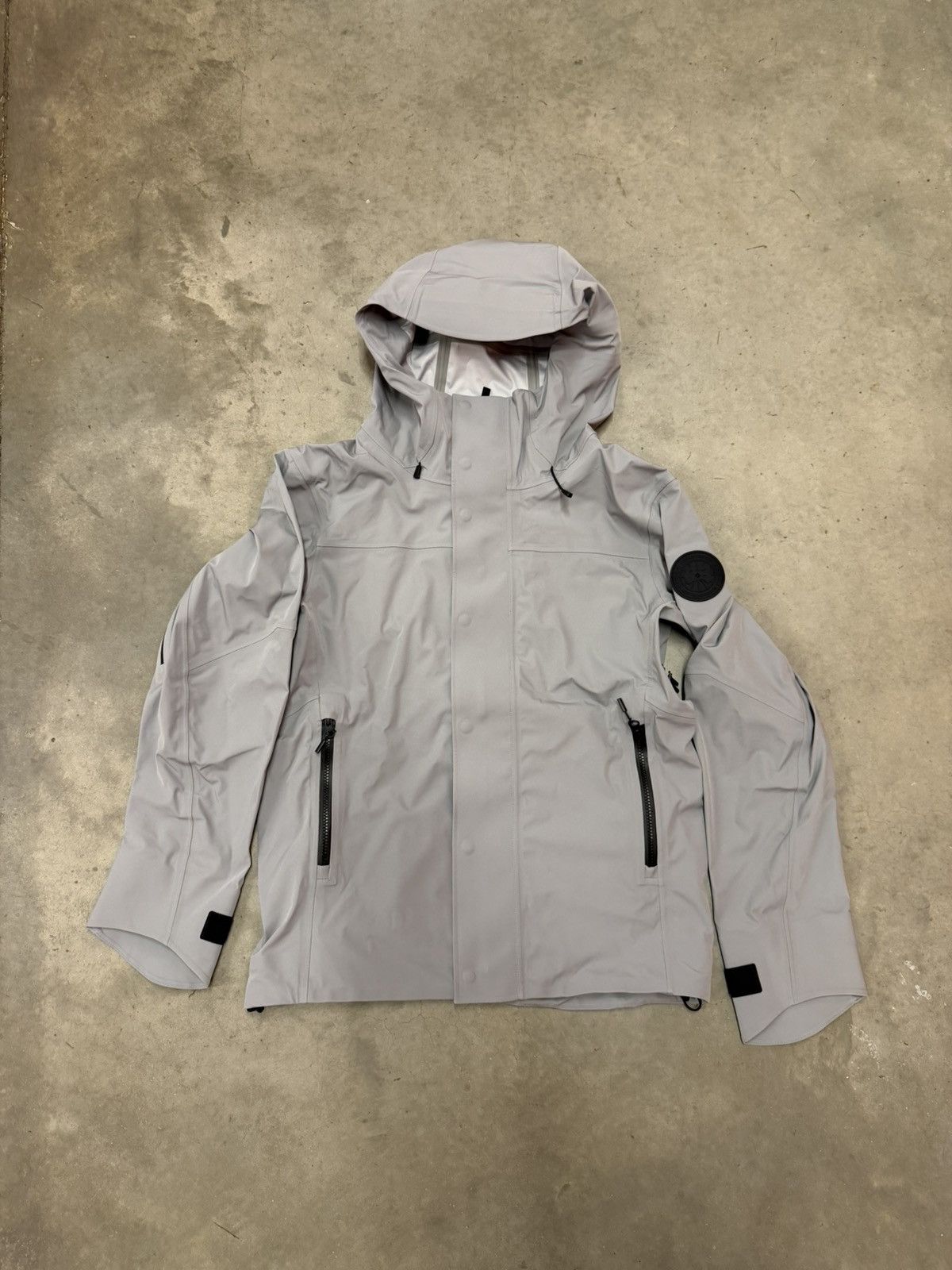 Canada Goose Grey Rupert rain jacket