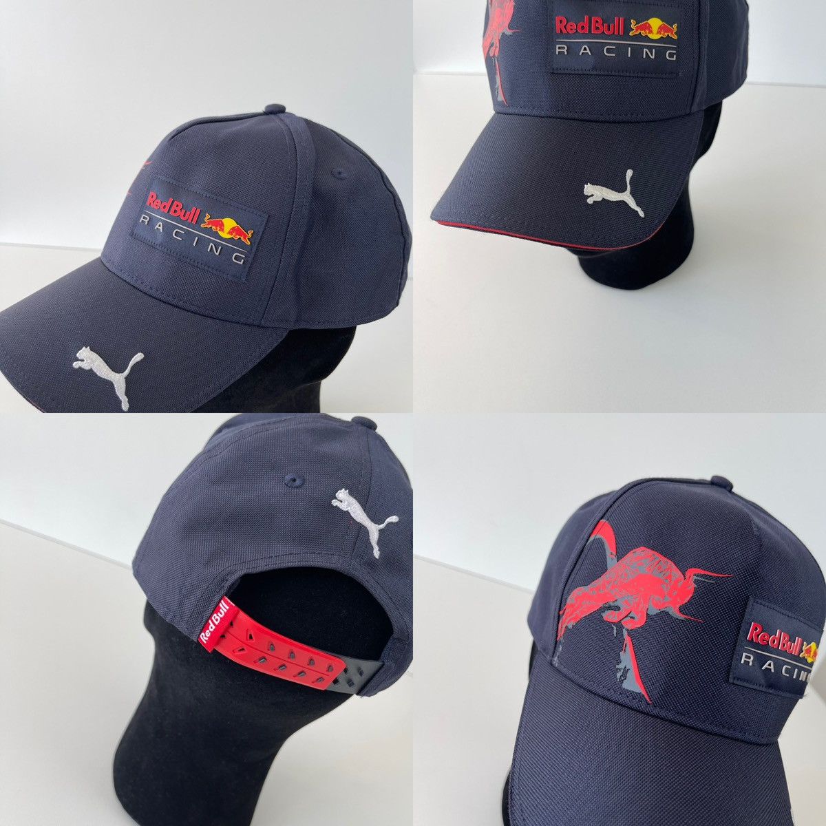 Puma Puma Red Bull Racing Formula F1 Team Baseball Cap Navy Blue Size ONE SIZE - 7 Thumbnail