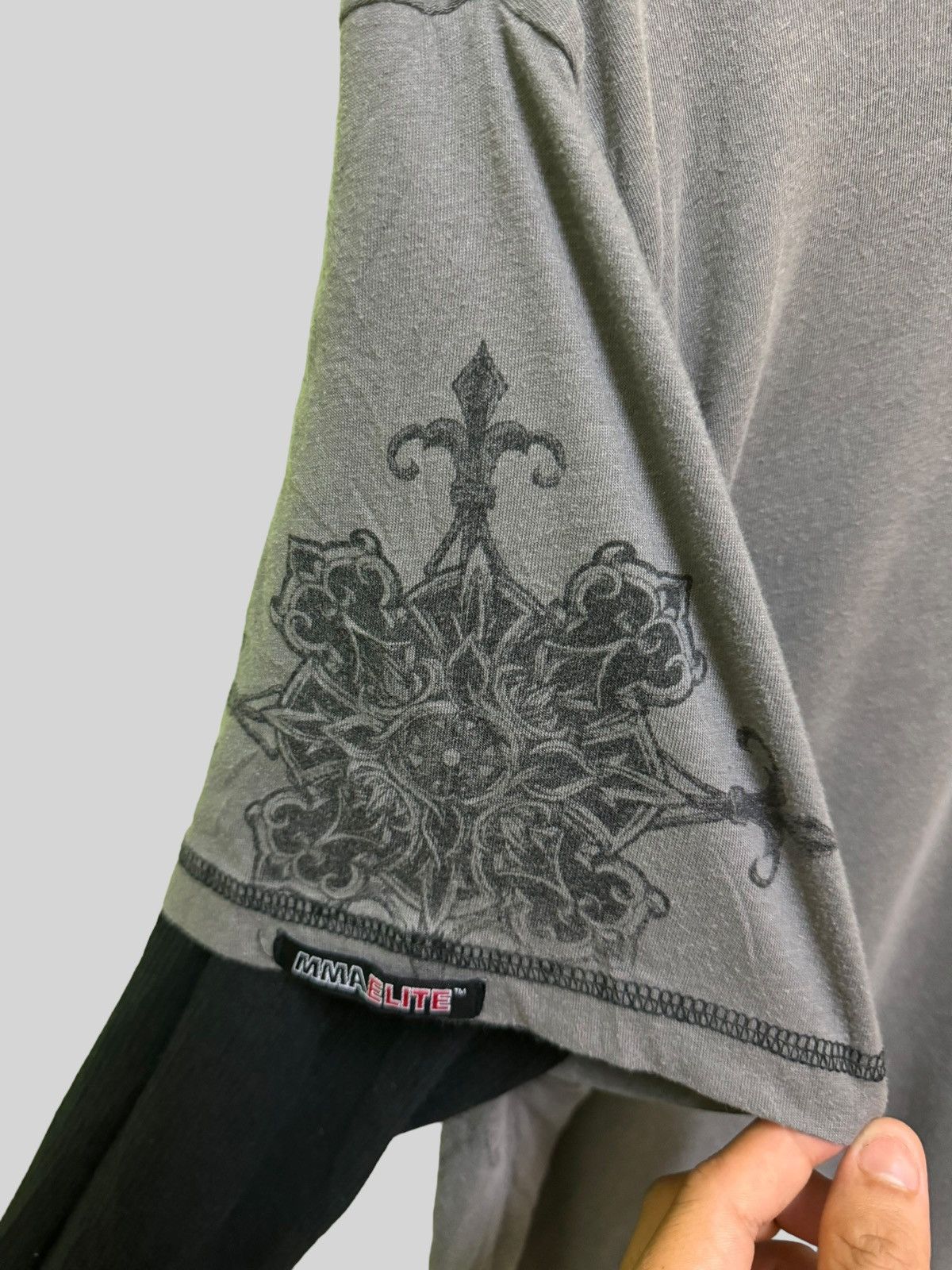 Affliction Mma Elite Wings Cross Skeleton Affliction Style LongSleeve Size US L / EU 52-54 / 3 - 7 Thumbnail