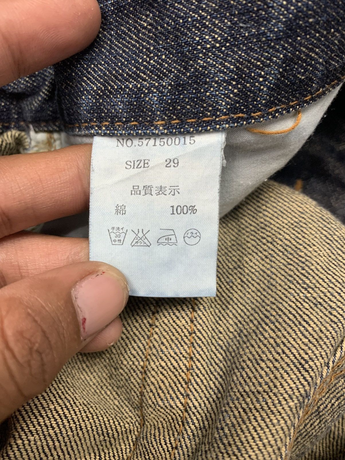 GOA GOA vintage japanese flared faded jeans Size US 31 - 12 Thumbnail
