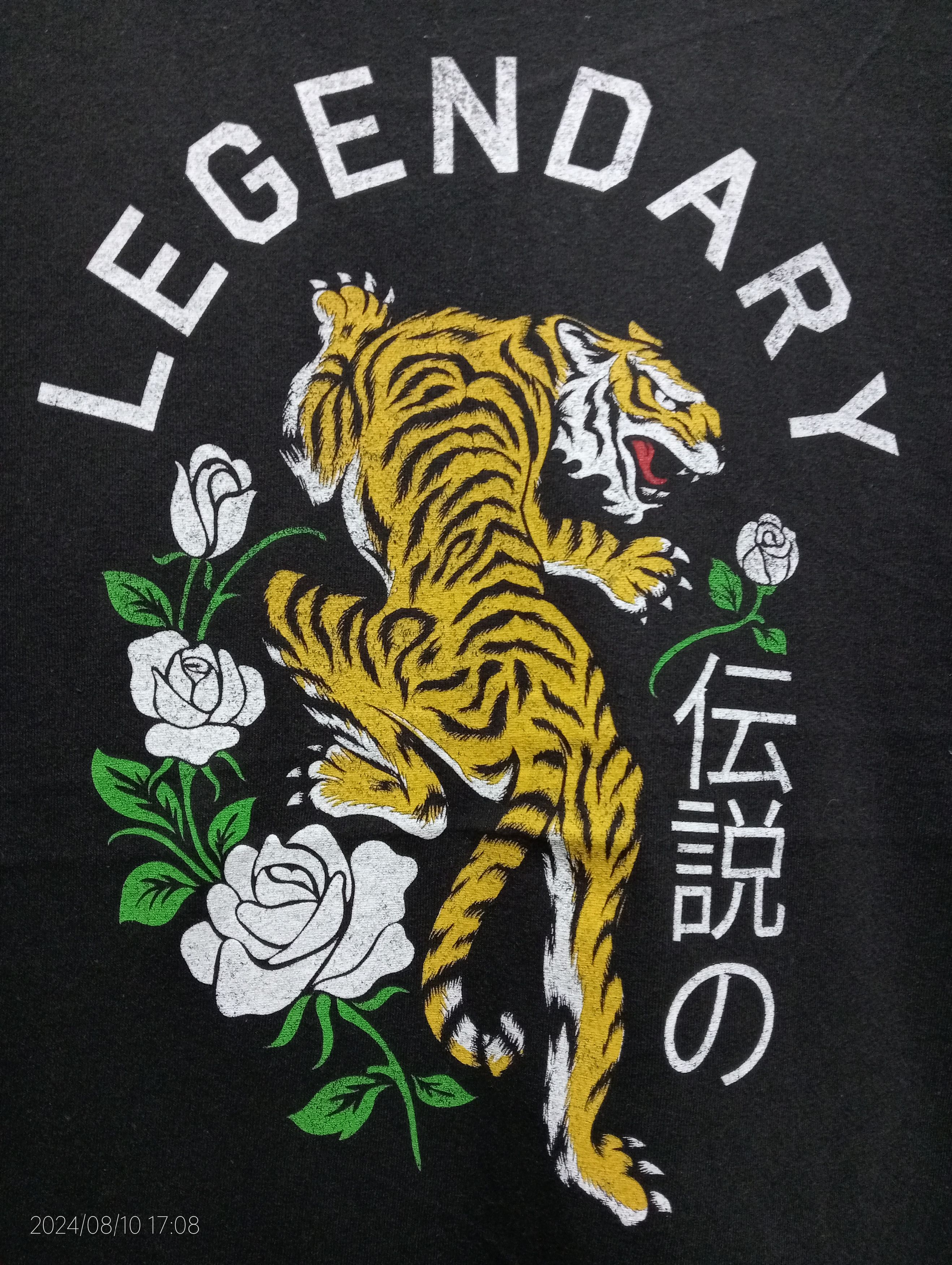 Japanese Brand Vintage Sukajan Tiger Legendary Tee Very Rare Size US L / EU 52-54 / 3 - 8 Thumbnail