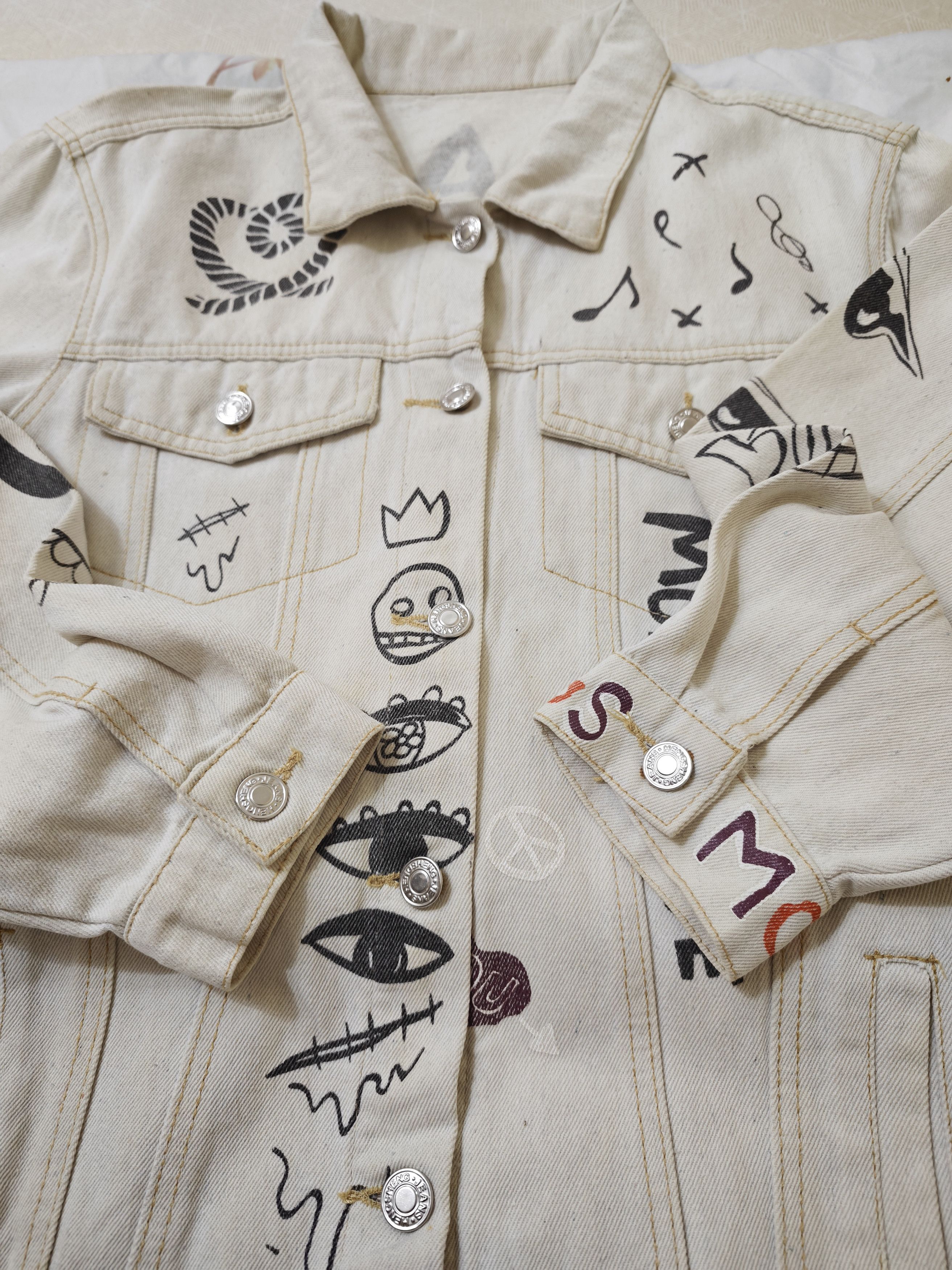 Other Trucker jacket Hengsheng Art work & Design in Italy Size US M / EU 48-50 / 2 - 7 Thumbnail