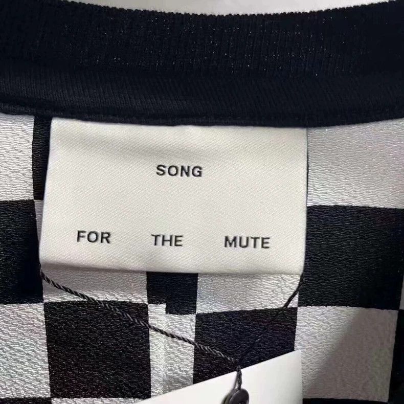Song For The Mute Song For The Mute black and gray checkered double-layered Size US M / EU 48-50 / 2 - 4 Thumbnail
