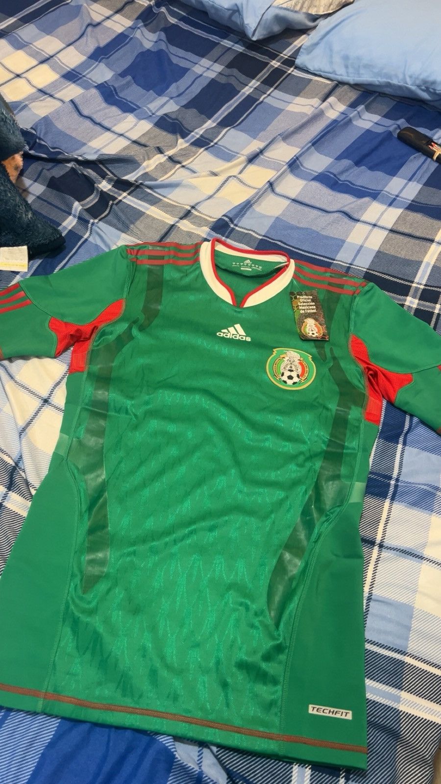 Adidas Mexico 2010 World Cup Tech Fit Soccer Jersey Size US M / EU 48-50 / 2 - 1 Thumbnail