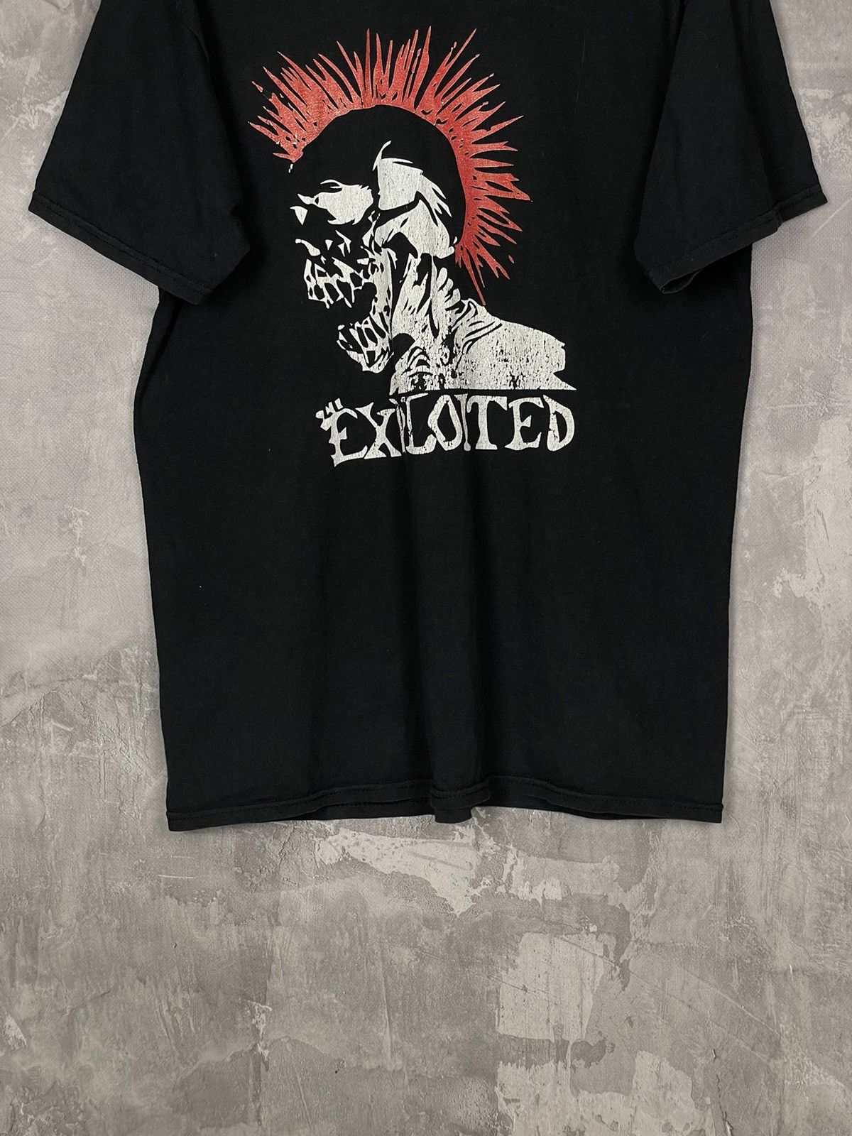 Band Tees × Vintage Vintage The Exploited Fuck The System Metal Rare Band Tee Size US M / EU 48-50 / 2 - 5 Thumbnail