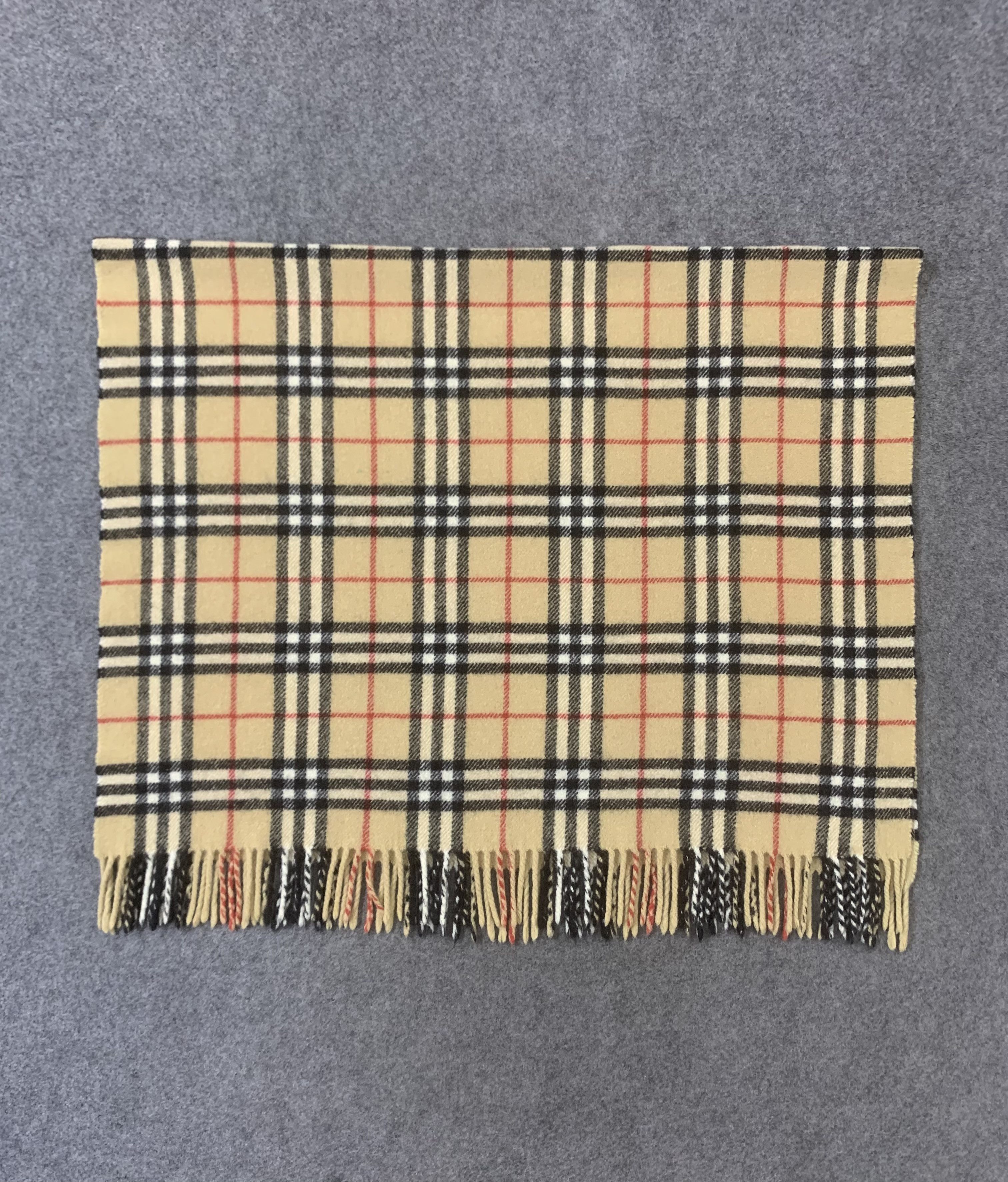Burberry Burberry Scarf Wool Muffler Neck Wrap BL9286 Size ONE SIZE - 3 Thumbnail