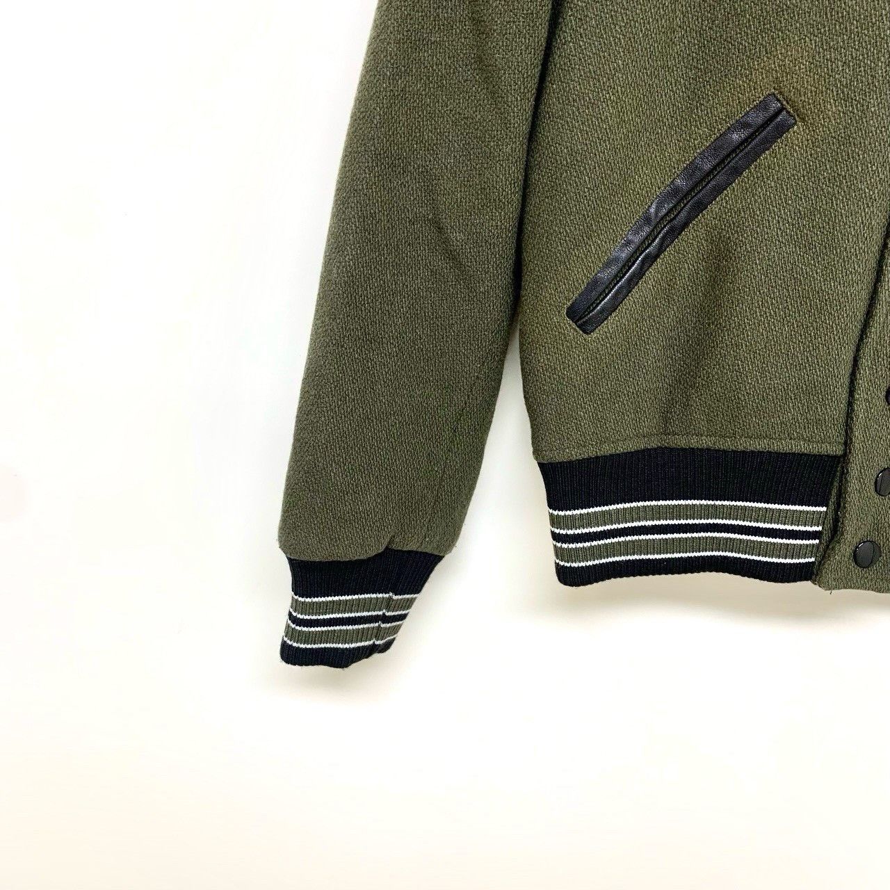 Saint Laurent Paris Saint laurent size 36 Dark green classic baseball uniform j Size US M / EU 48-50 / 2 - 5 Thumbnail