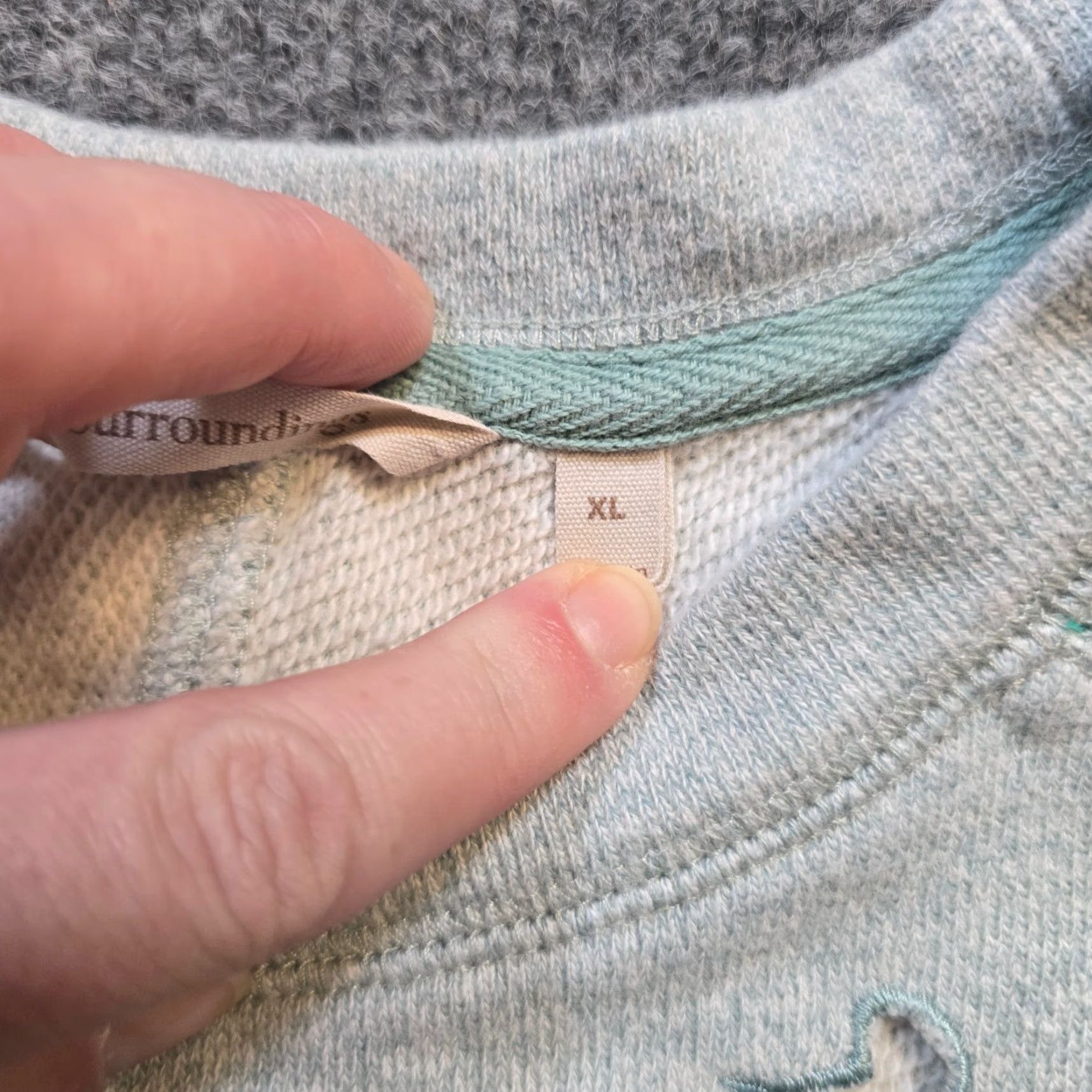 Soft Surroundings Soft Surroundings Sweater Womens XL Green Sweatshirt Long Sleeve Casual Pullover Knit Jersey Size XL / US 12-14 / IT 48-50 - 4 Thumbnail