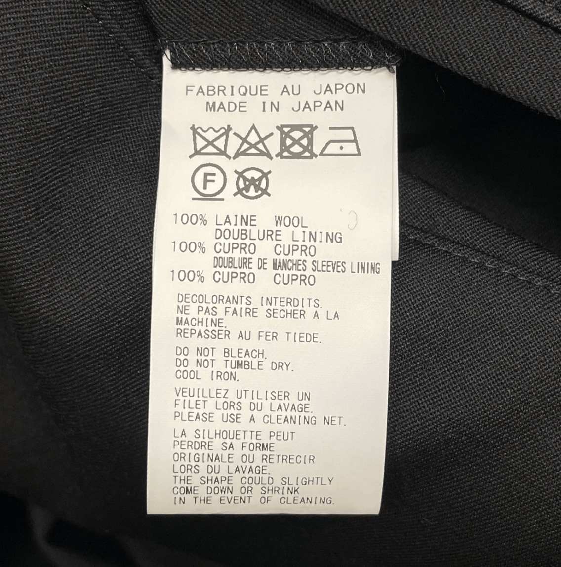 Yohji Yamamoto Yohji Yamamoto Pour Homme "peace of mind.." Long Jacket Coat Size US L / EU 52-54 / 3 - 10 Thumbnail