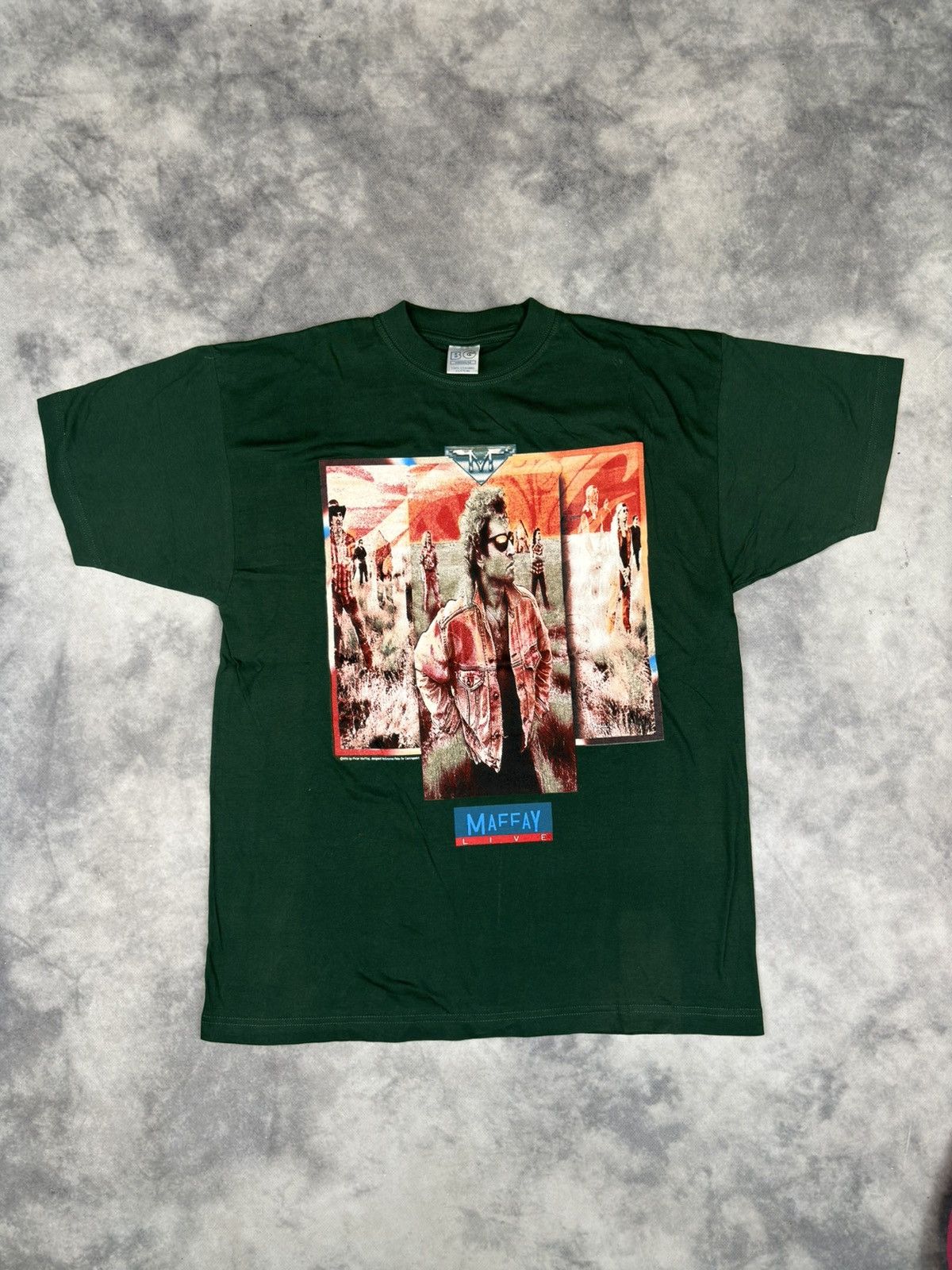Band Tees × Vintage Vintage 1996 Peter Maffay Sechsundneunzig Live Tour Rock Tee Size US M / EU 48-50 / 2 - 1 Thumbnail