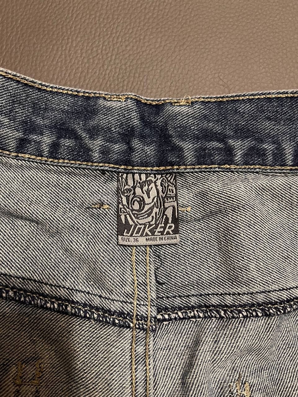 Japanese Brand Joker Brand Oriol Basic Baggy Jeans bleached Size US 36 / EU 52 - 5 Thumbnail