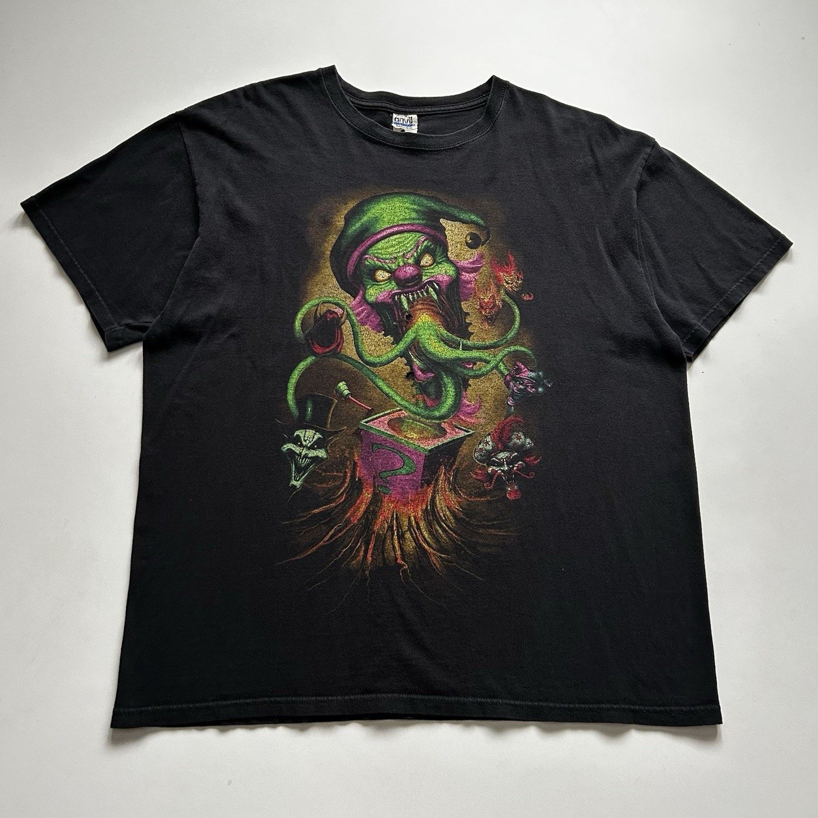 Anvil Vintage Insane Clown Posse ICP Shirt XL Y2K Anvil Juggalo Size US XL / EU 56 / 4 - 1 Thumbnail