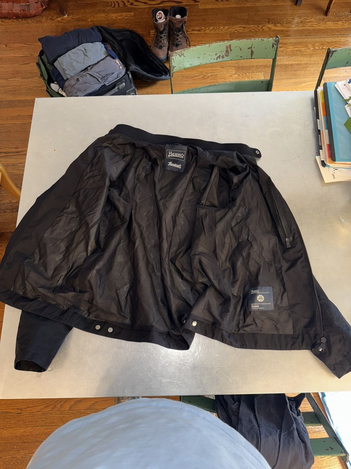 Herno Herno Laminar Wind Stopper Technical Jacket Men’s Black Med. Size US M / EU 48-50 / 2 - 3 Thumbnail