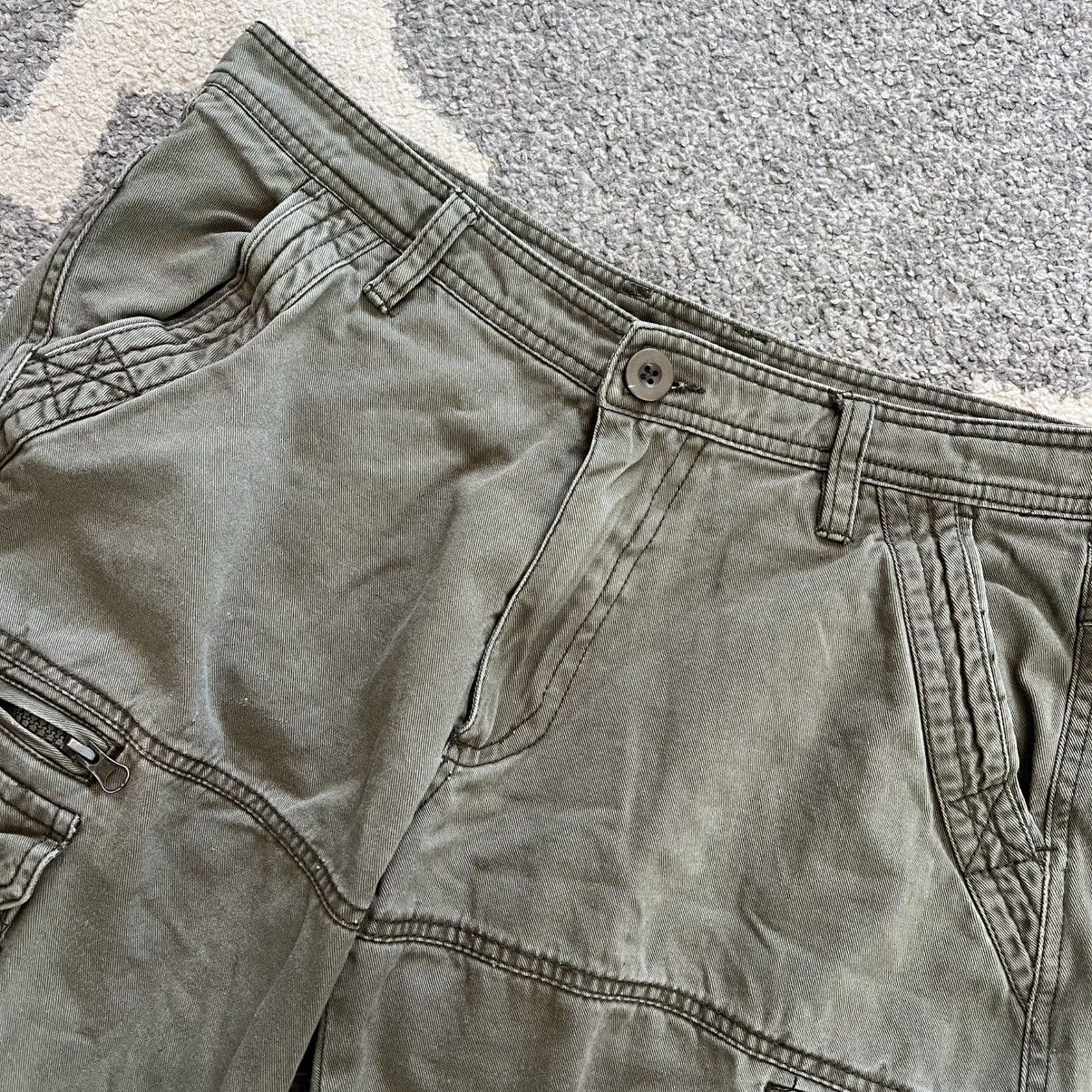 Vintage special fishing green cargo shorts Size US 33 - 3 Thumbnail