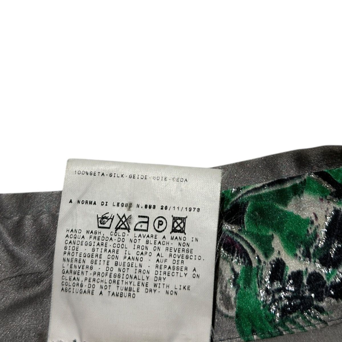 Just Cavalli × Roberto Cavalli Tattoo Tiger Graphic silk shirt Size M / US 6-8 / IT 42-44 - 4 Thumbnail