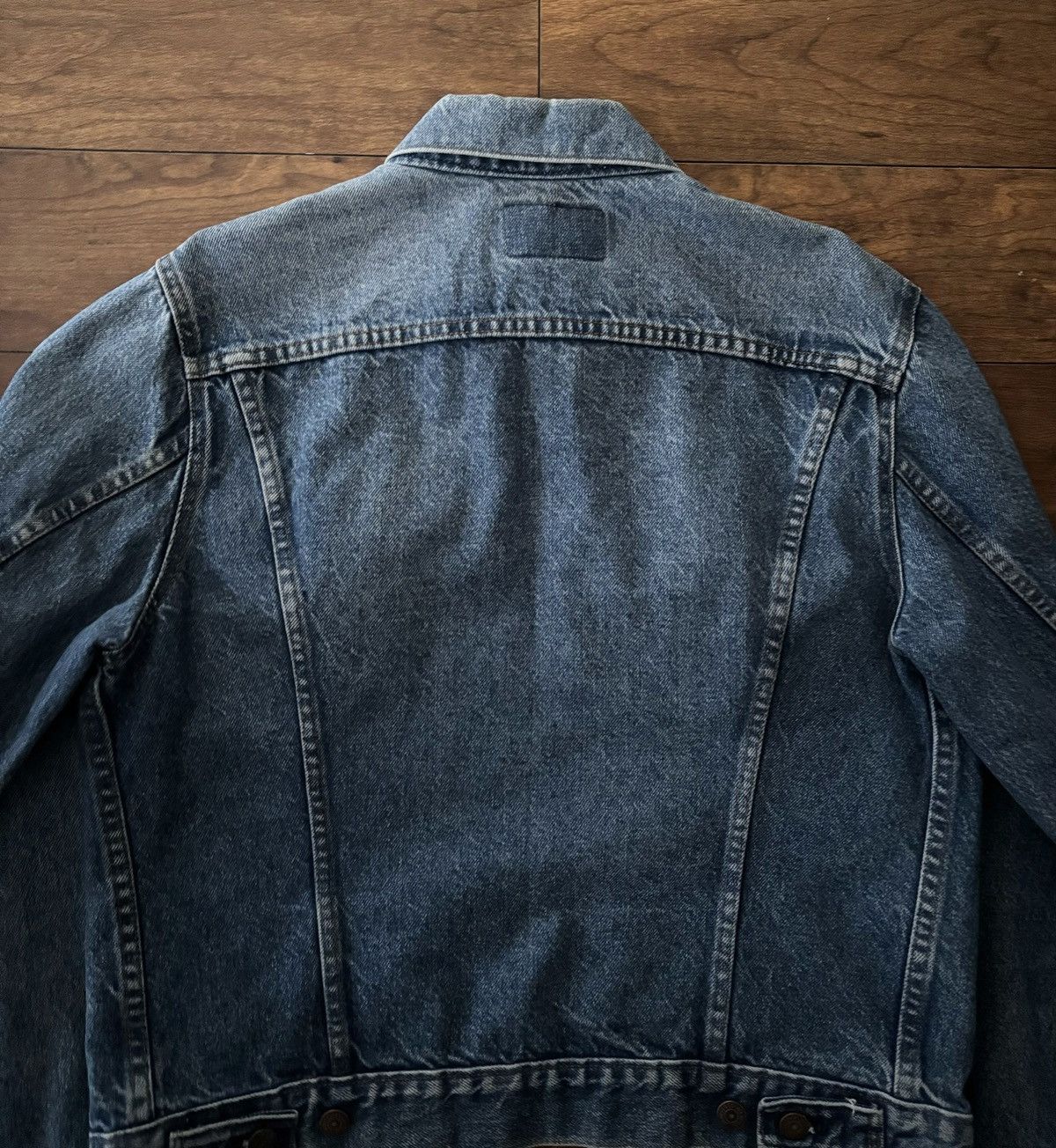 Levi's Vintage 80s Levis Denim Jacket Size US M / EU 48-50 / 2 - 2 Thumbnail