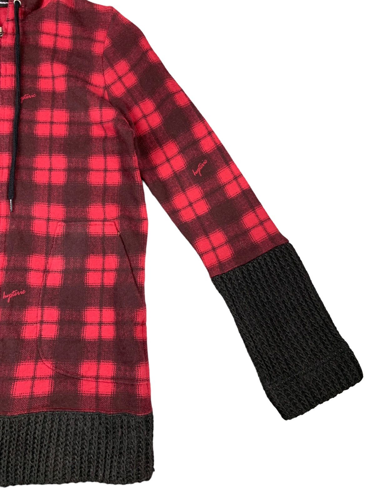Hysteric Glamour Checkered Hoodie