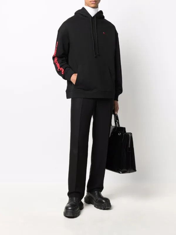 Raf Simons Raf Simons “Synchronicity” Print Hoodie – Black – Size S Size US S / EU 44-46 / 1 - 3 Thumbnail