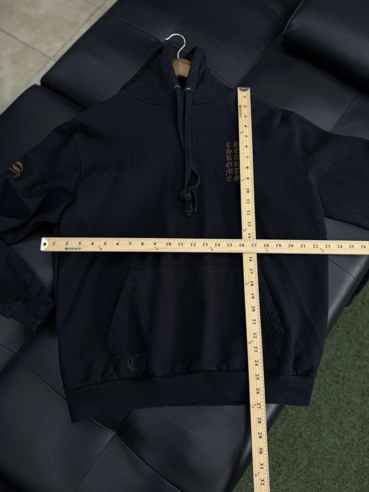 Chrome Hearts Medium - Authentic Chrome Hearts Mens Black Brown Hoodie Size US M / EU 48-50 / 2 - 11 Thumbnail