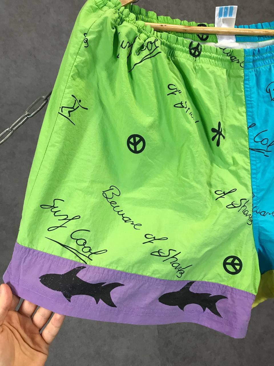Vintage Adidas vintage crazy shorts Size US 36 / EU 52 - 4 Thumbnail